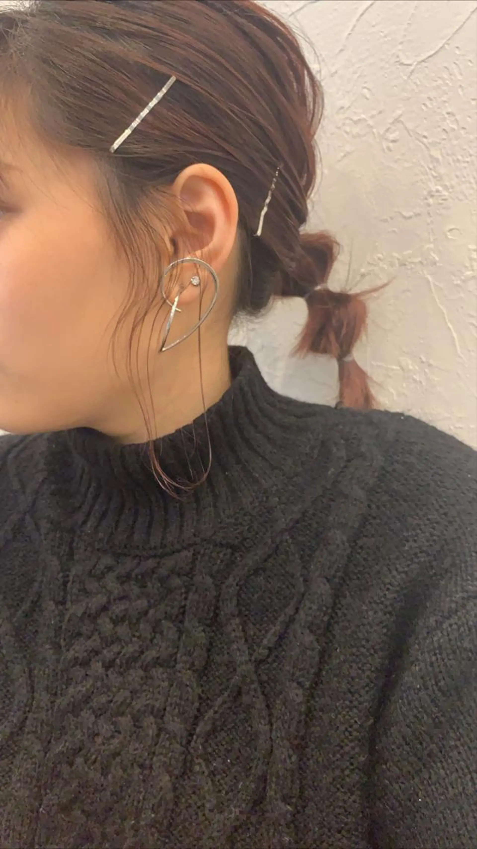 ミディアム カラー ヘアアレンジ おくれ毛 m ā l o.🌷 サカモトマイコのヘアスタイル