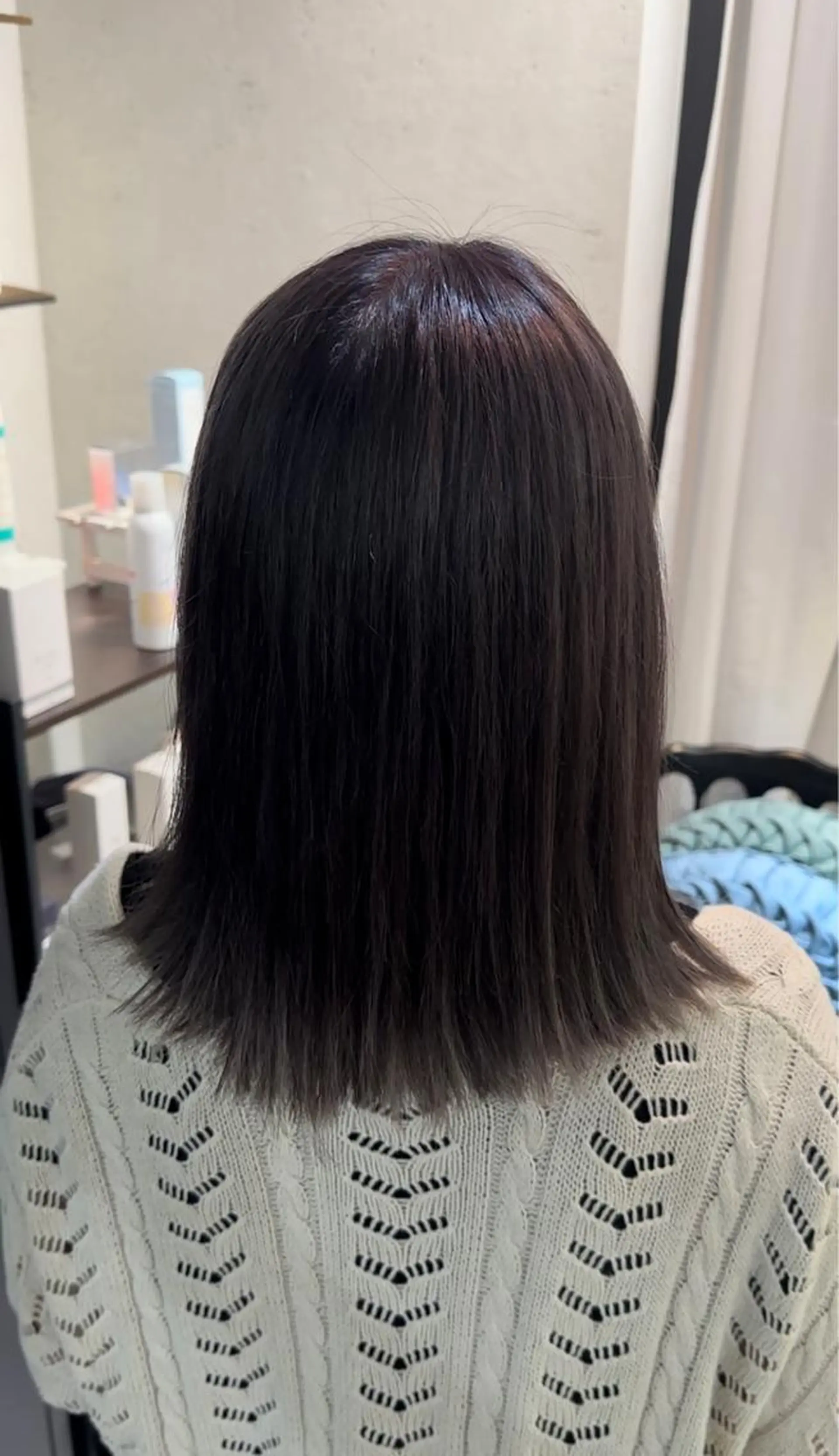 セミロング JOS所属・上野/エフェクトブリ ーチ✂︎touiのヘアスタイル