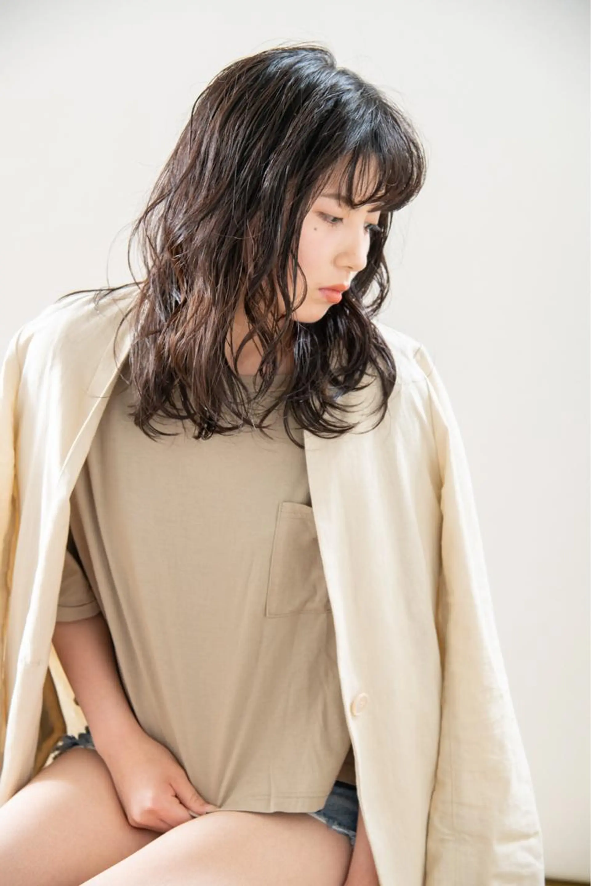 ミディアム カラー 房川 尚人のヘアスタイル