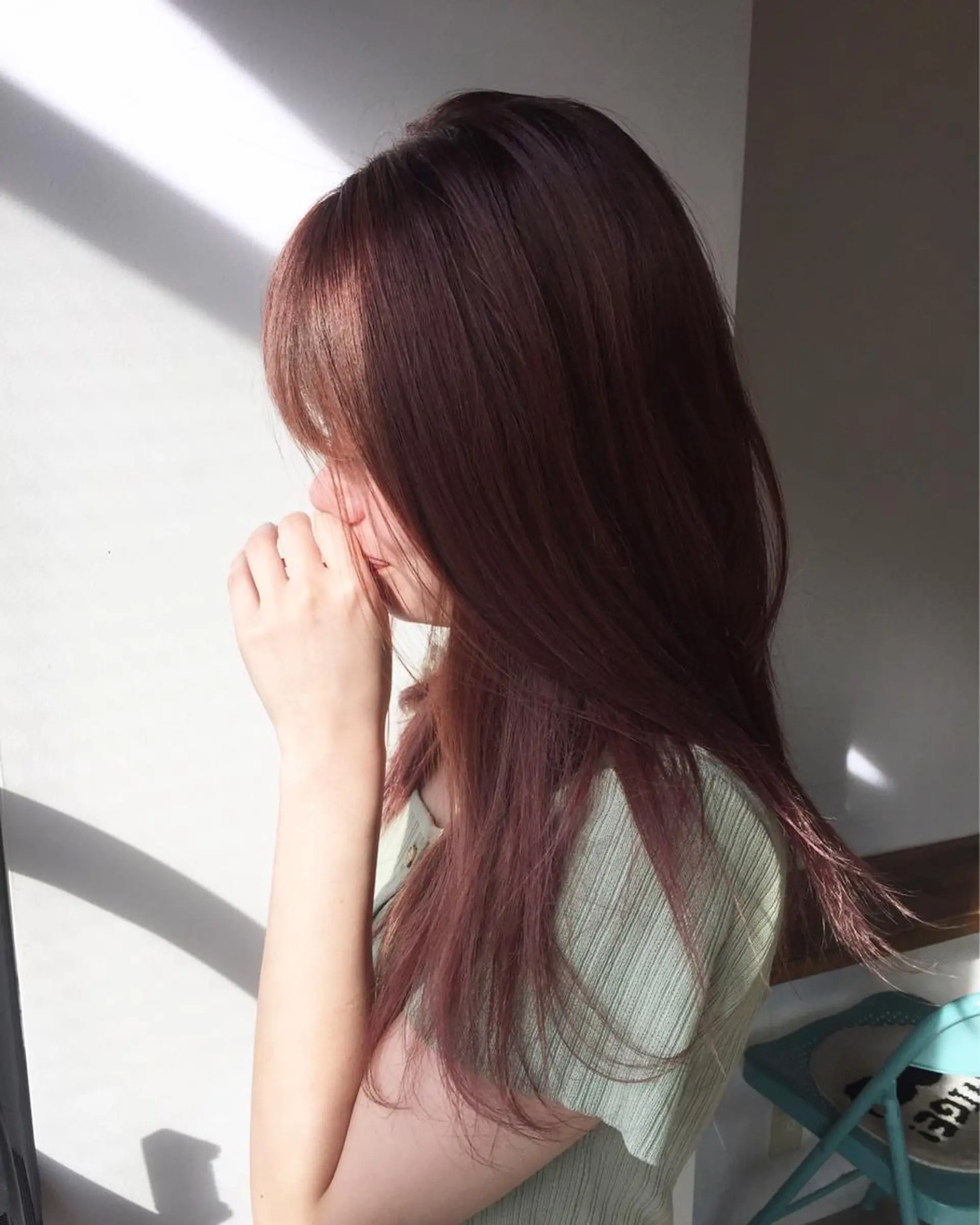 ミディアム ヘアカラー トリートメント ヘアセット 💘透明感カラー💘 沖本 将宏のヘアスタイル