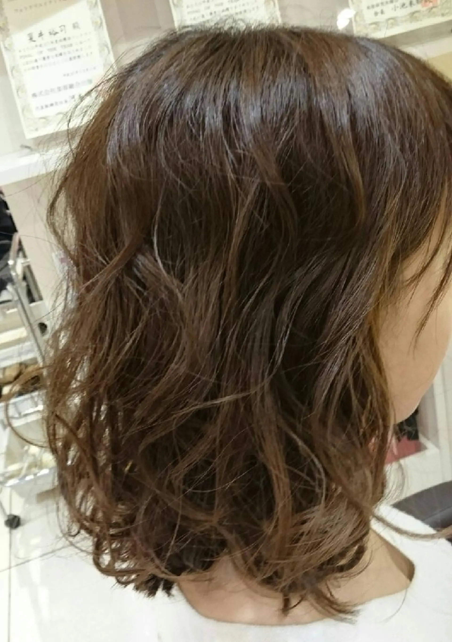ヘアアレンジ ミディアム 切りっぱなしボブ ボブ ヘアセット/髪質改善 /カラー/TADOのヘアスタイル