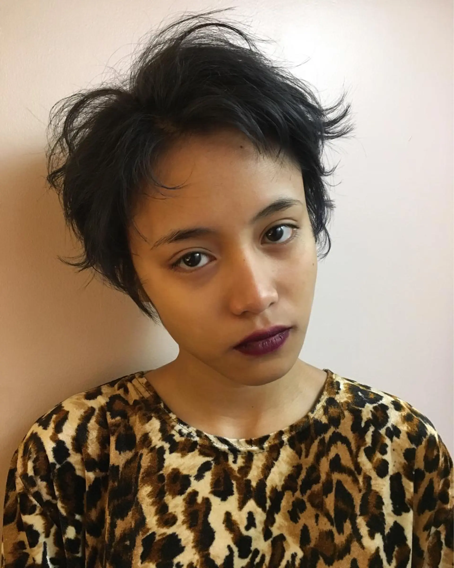 ショート カラー メンズ 桑原 菜摘のヘアスタイル