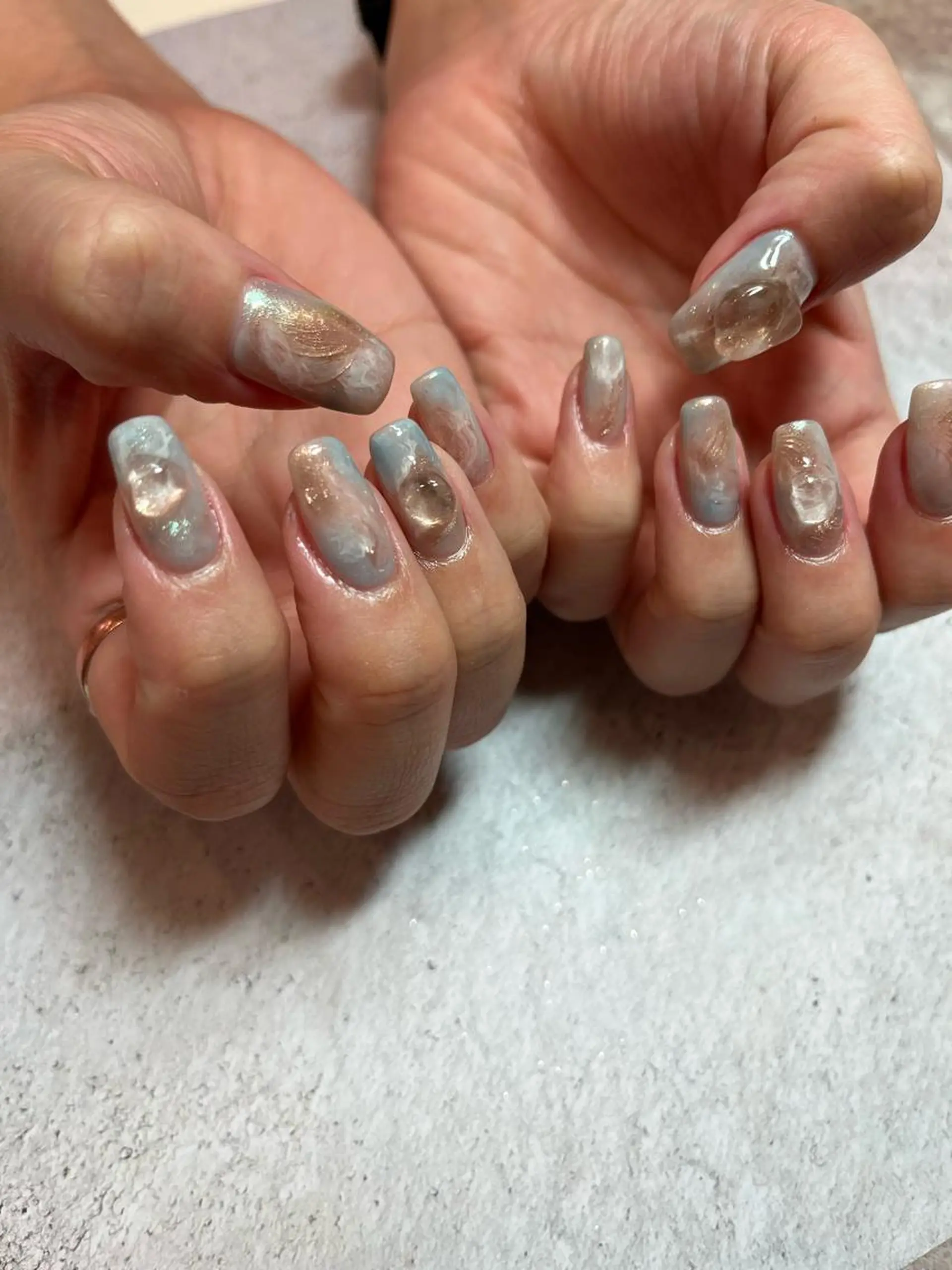 ネイル ハンドネイル 【LINON】 airiのネイルデザイン