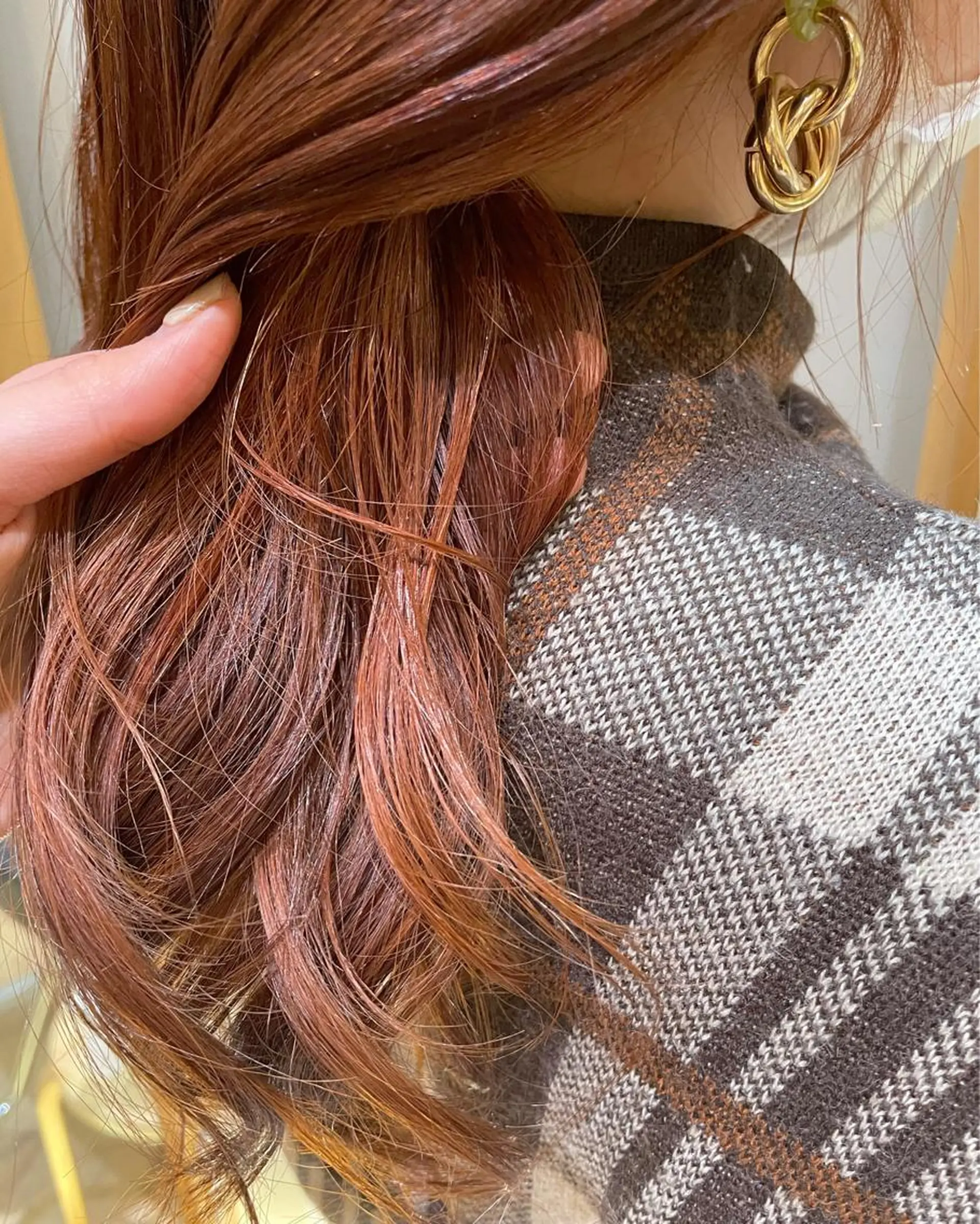 ロング 韓国風パーマ/ヘア セット/店長みづきのヘアスタイル