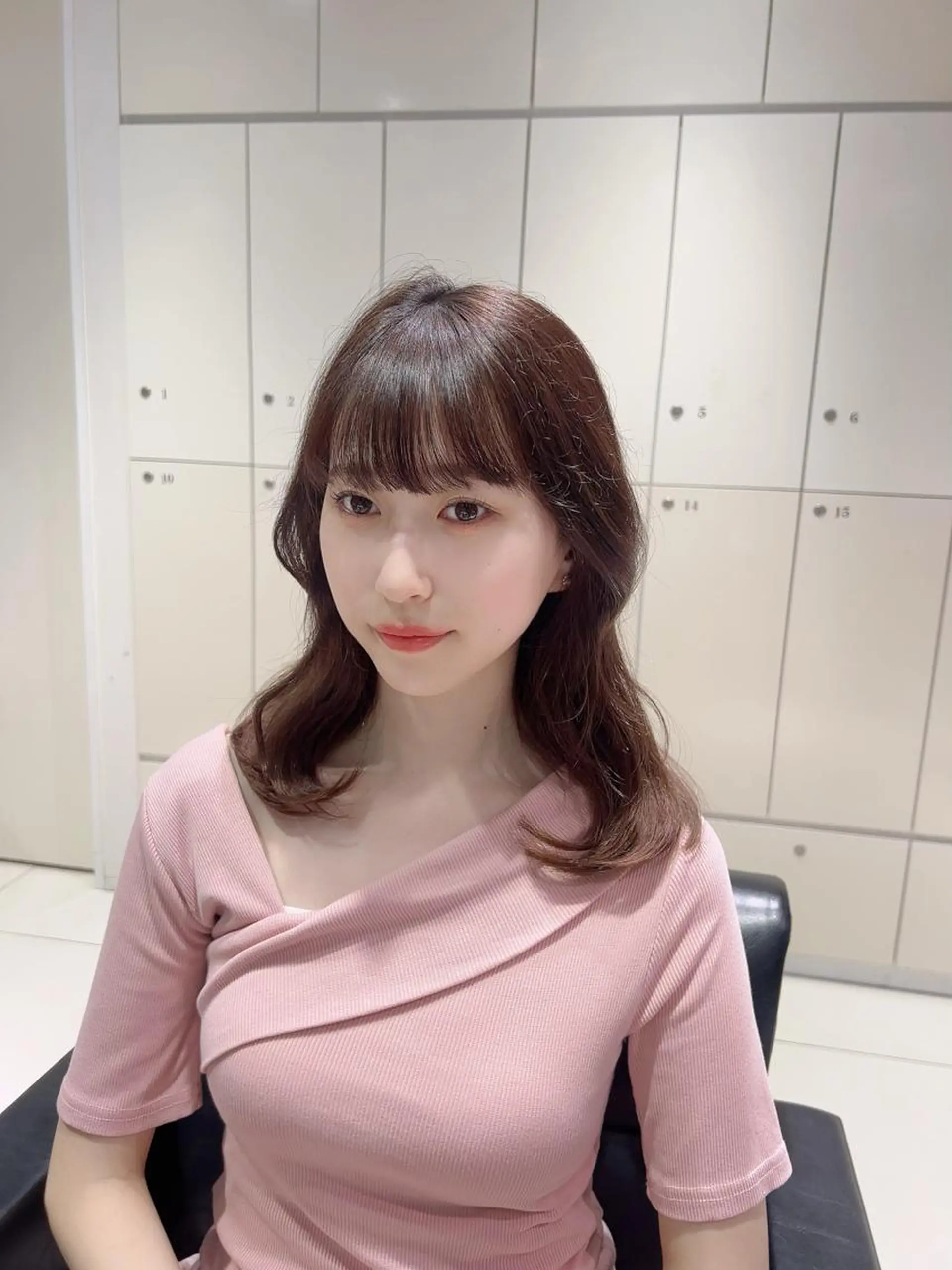 ヘアアレンジ 🧊🪞透明感カラー himeのヘアスタイル