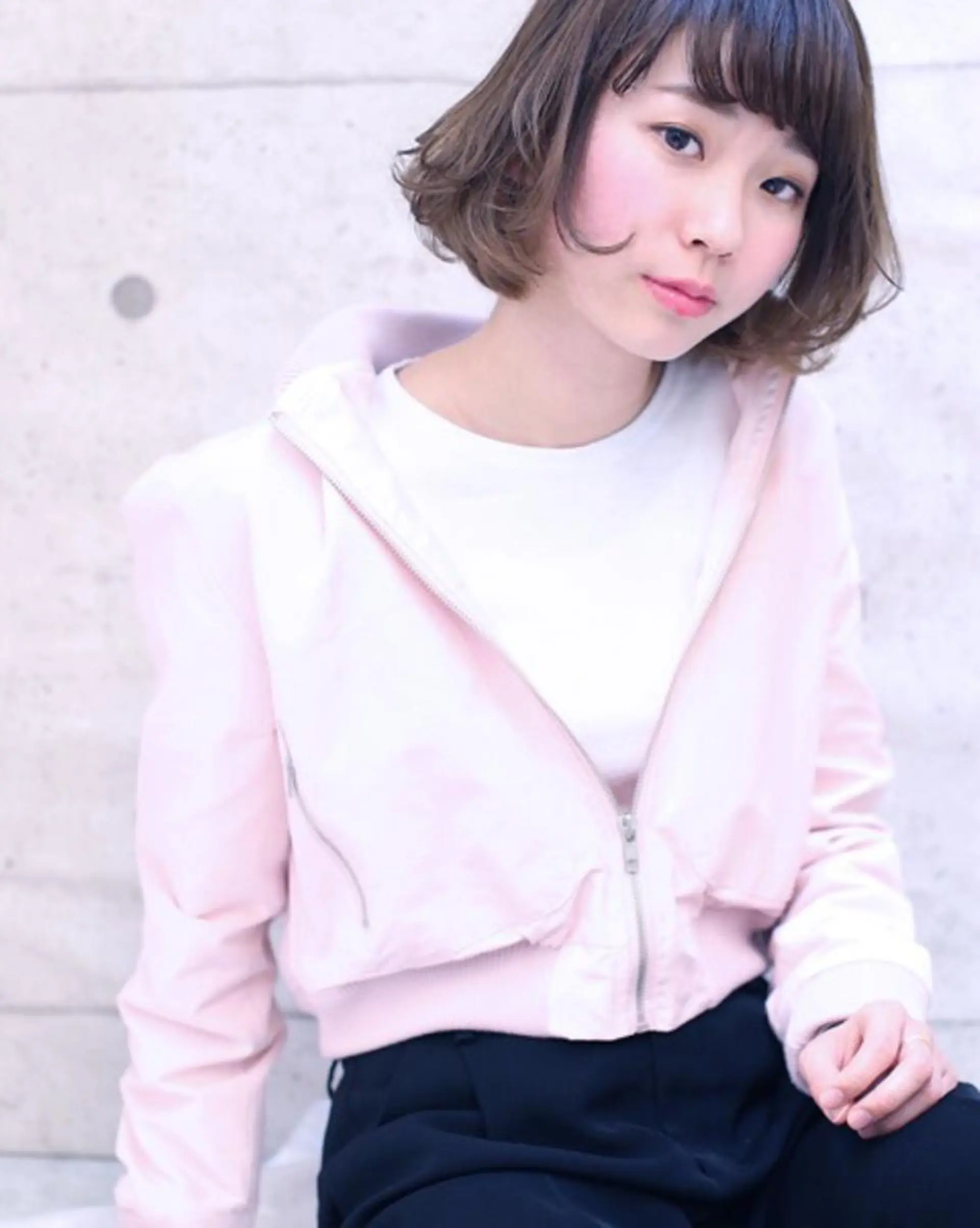 ミディアム YOKOI SHINJIのヘアスタイル