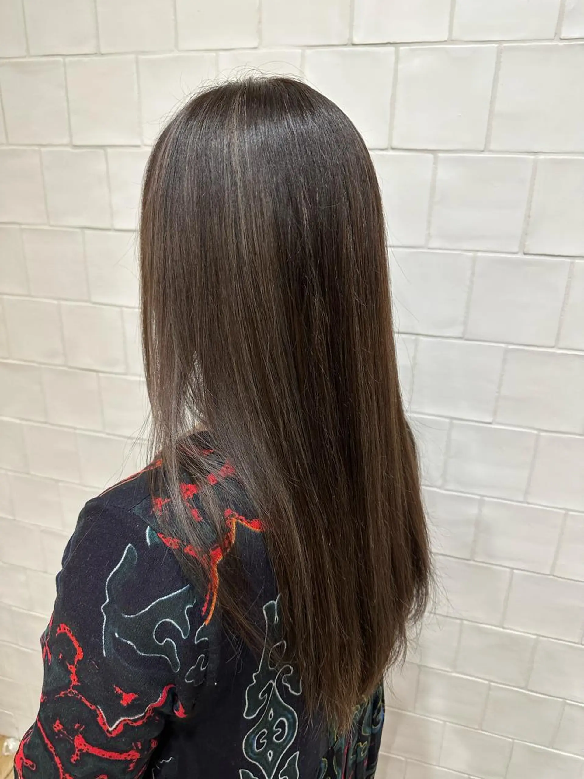 ロング カラー ハイライトカラー ハイライト 透明感カラー/韓国風 /髪質改善/ゴトウのヘアスタイル