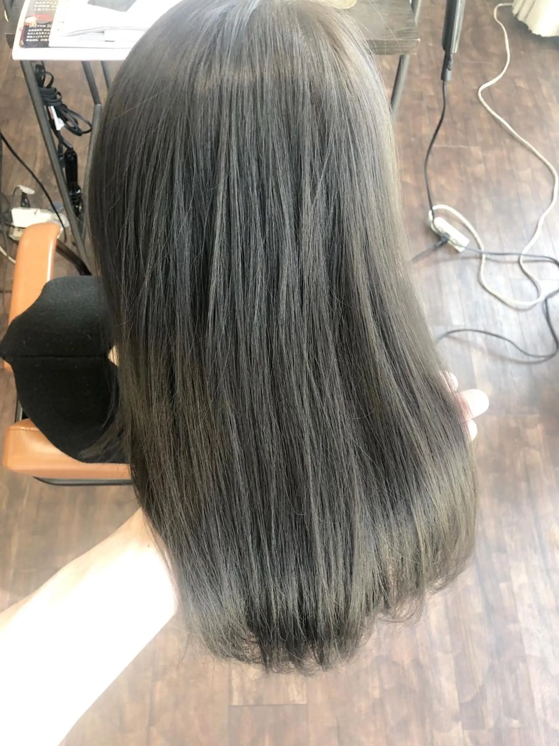 カラー アッシュ カット ヘアカラー トリートメント ヘッドスパ グレージュ/髪質改善 Yamato.hのヘアスタイル