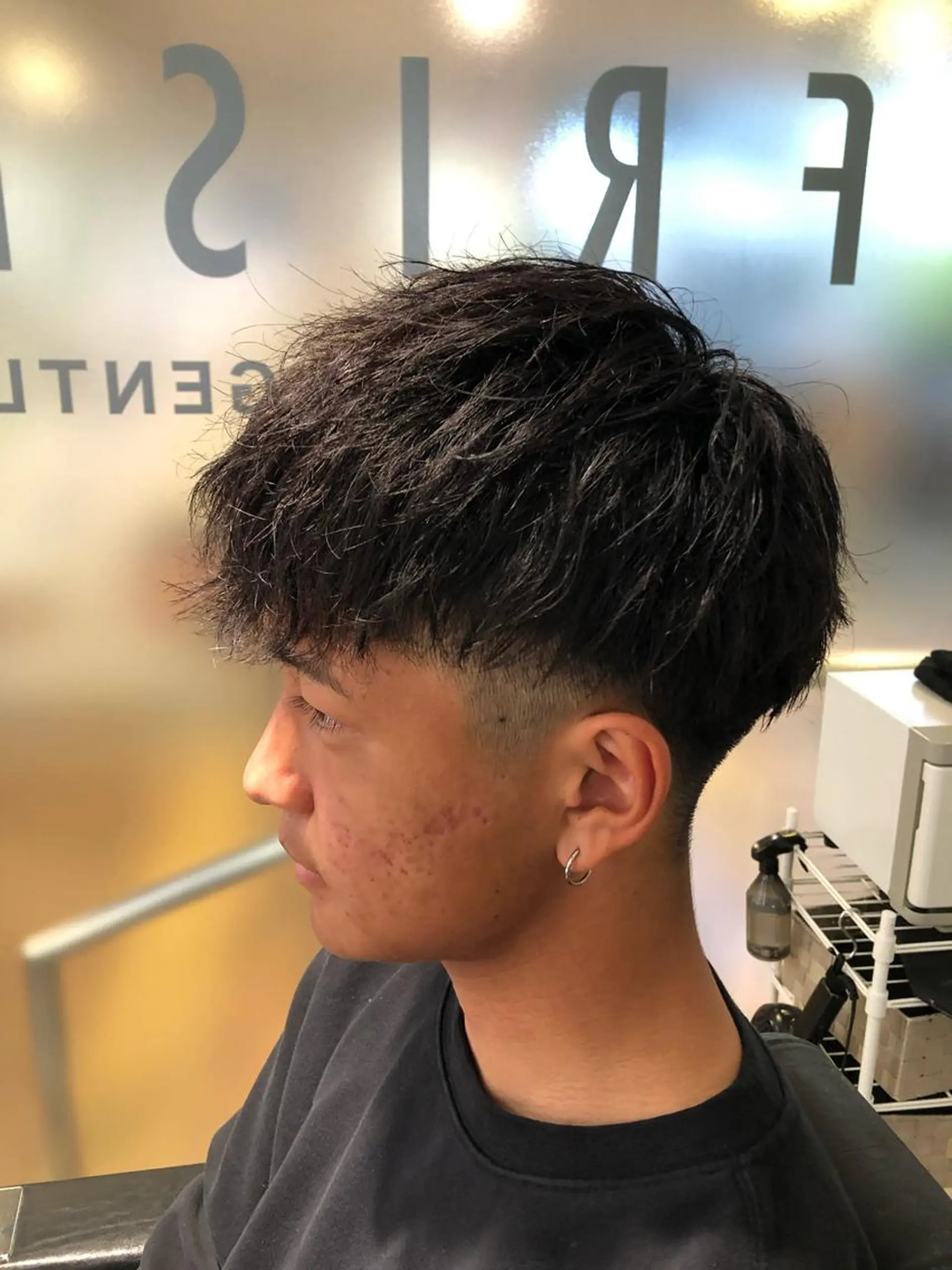 ショート パーマ メンズ bifino.rilune for men所属・rilune matsuoのヘアスタイル