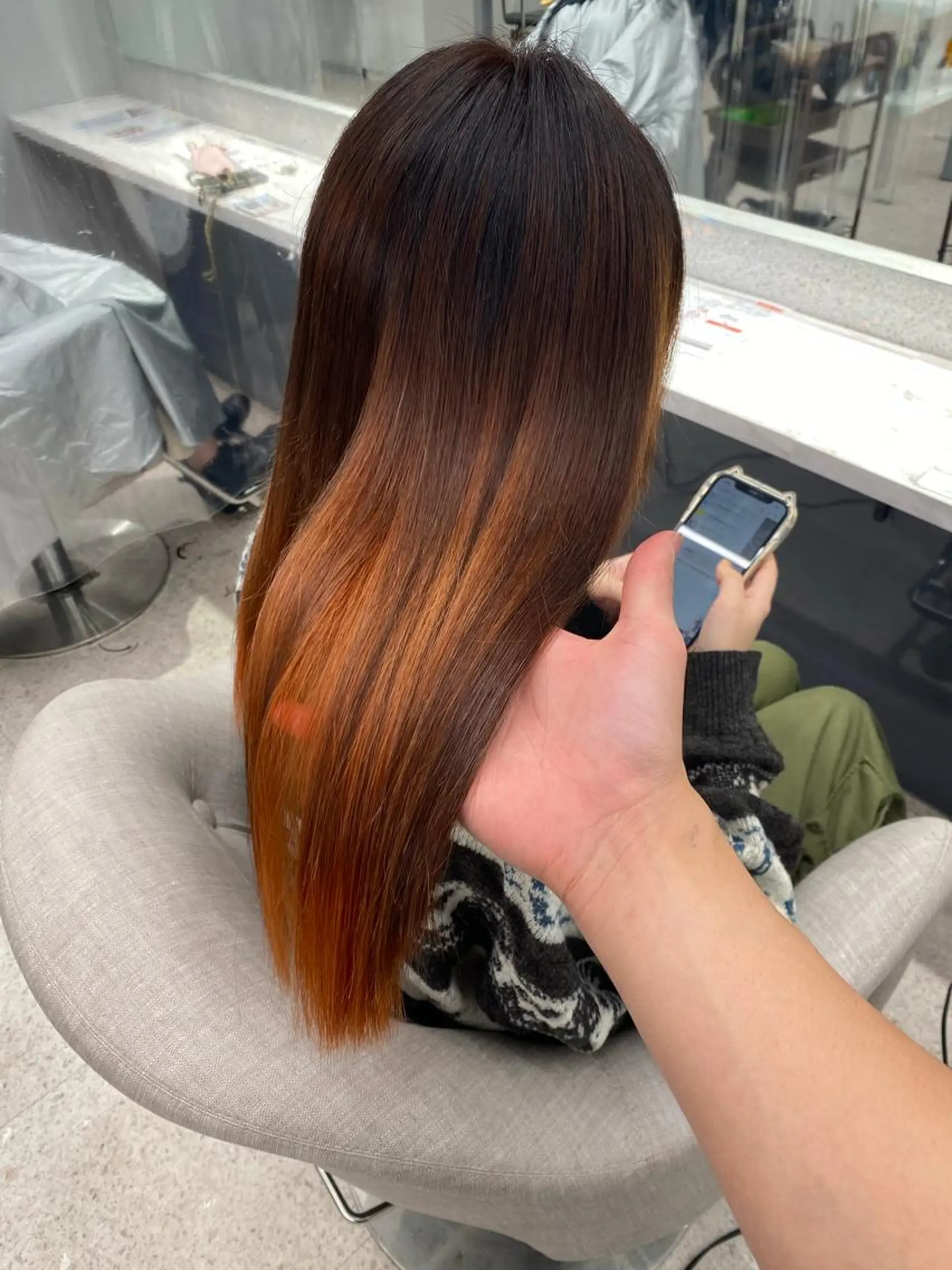 ロング レイヤーカット/ 髪質改善/羽柴りくのヘアスタイル