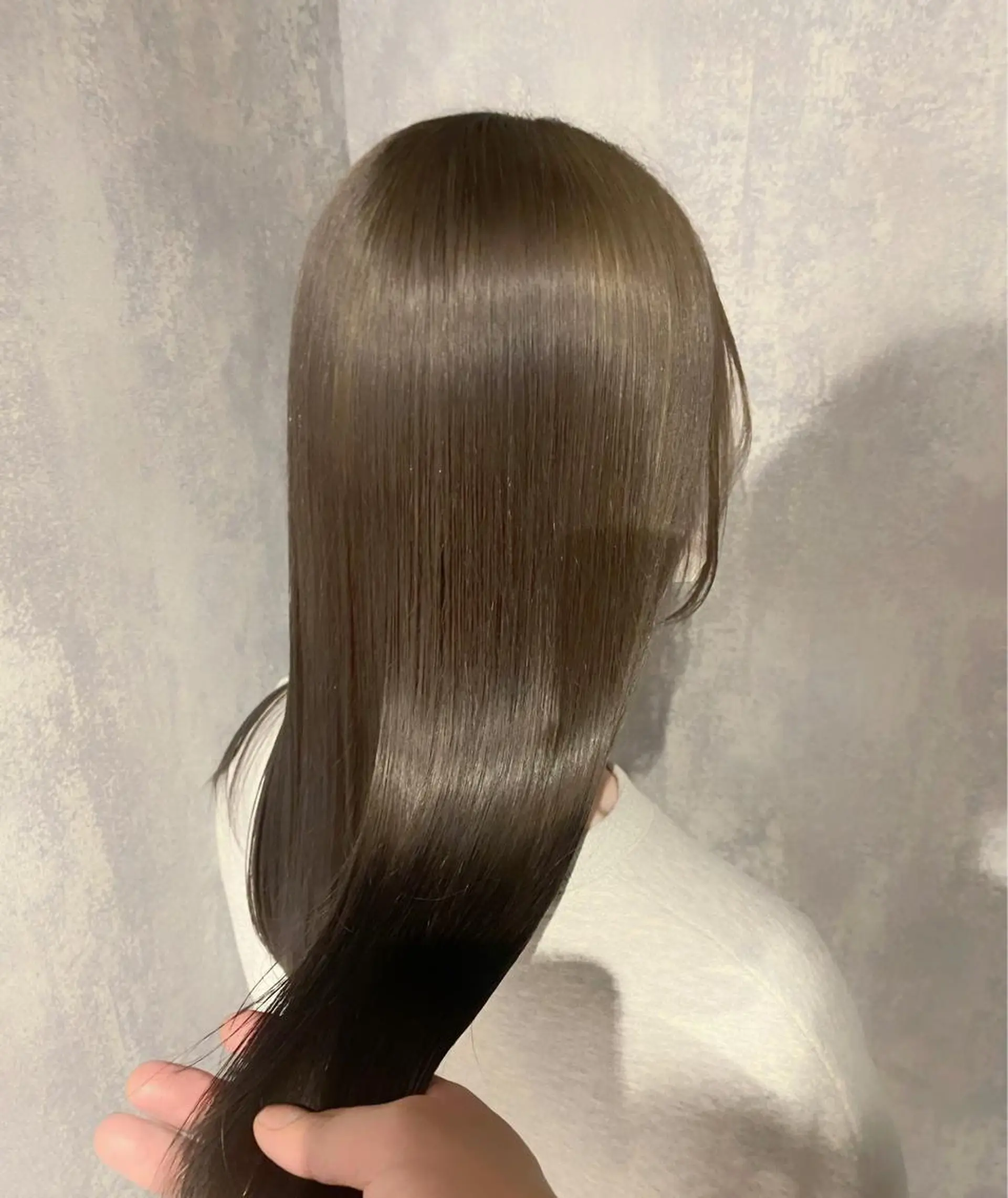 セミロング 髪質改善 似合わせカット 縮毛矯正 杉野🫧美髪🫧 Zina博多店長のヘアスタイル