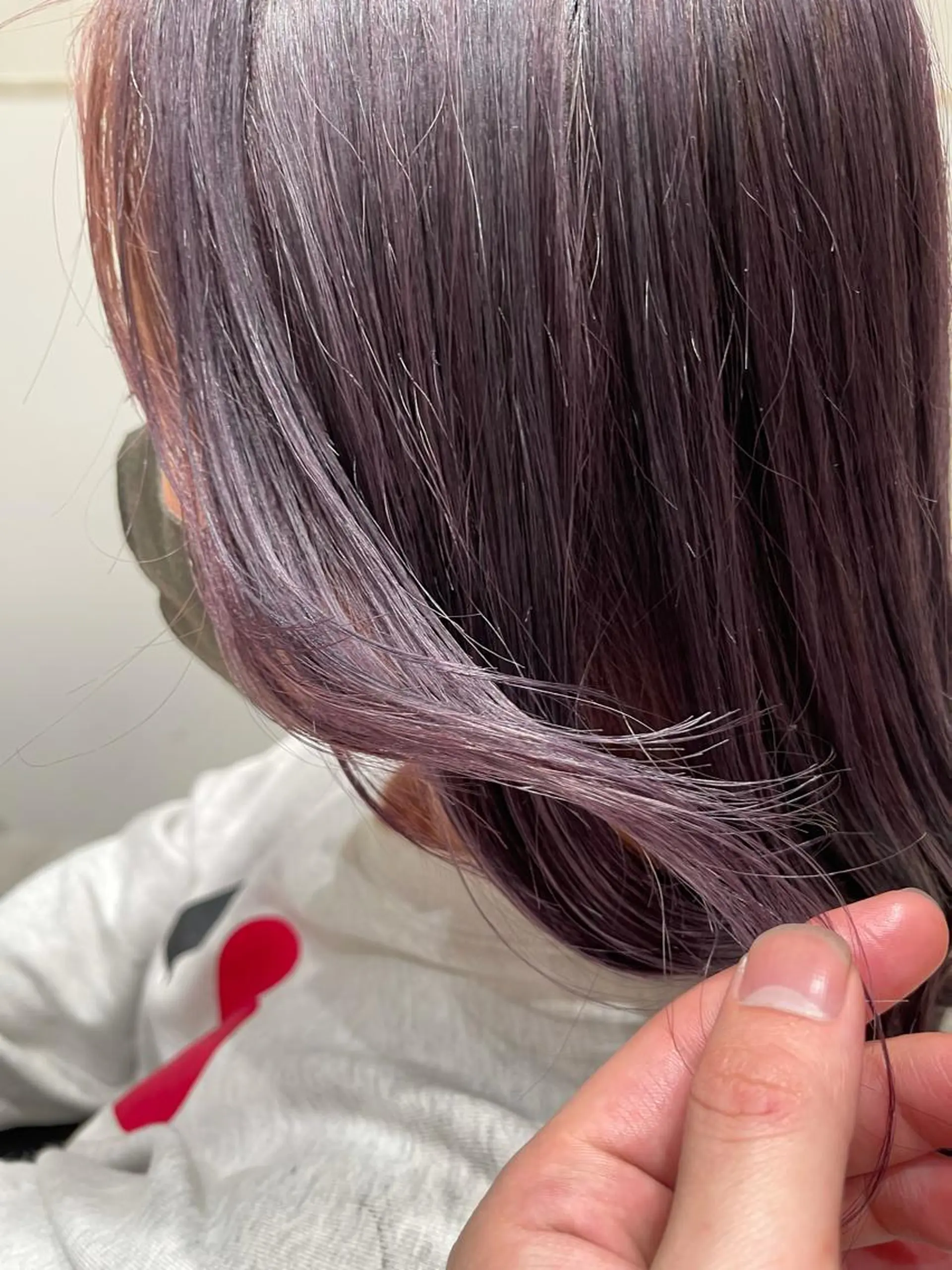 セミロング ミストバング ⛄️艶カラー／ レイヤー⛄️和也のヘアスタイル