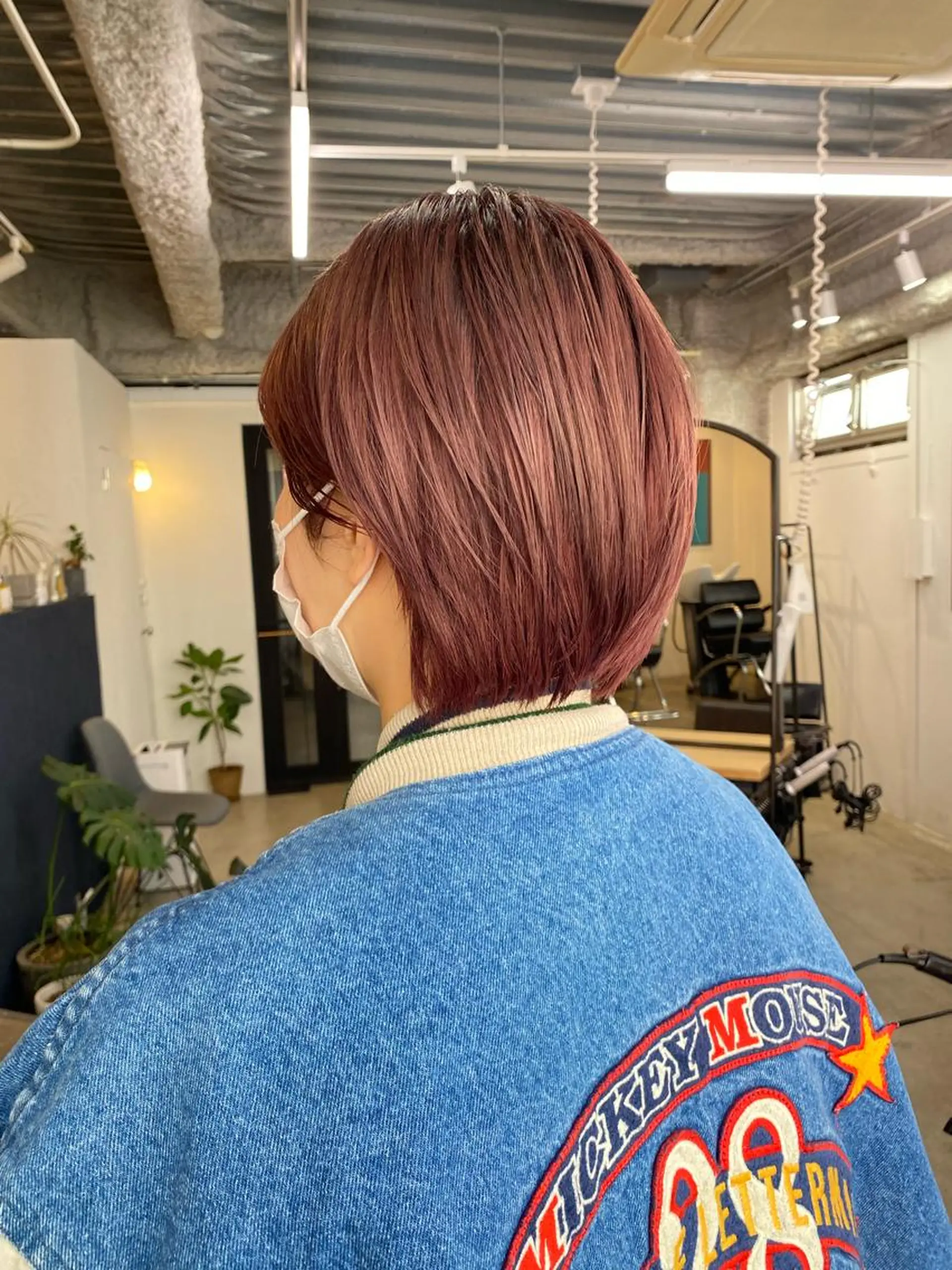 ショート カラー 透明感カラー ピンクカラー 暖色カラー/天神/ ヘイマサクラのヘアスタイル