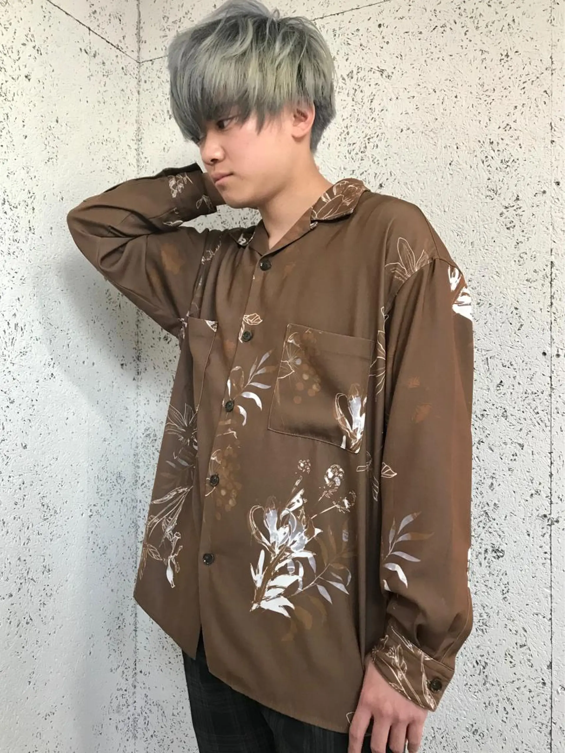 ショート カラー メンズ KOOKI スティードトーキョーのヘアスタイル