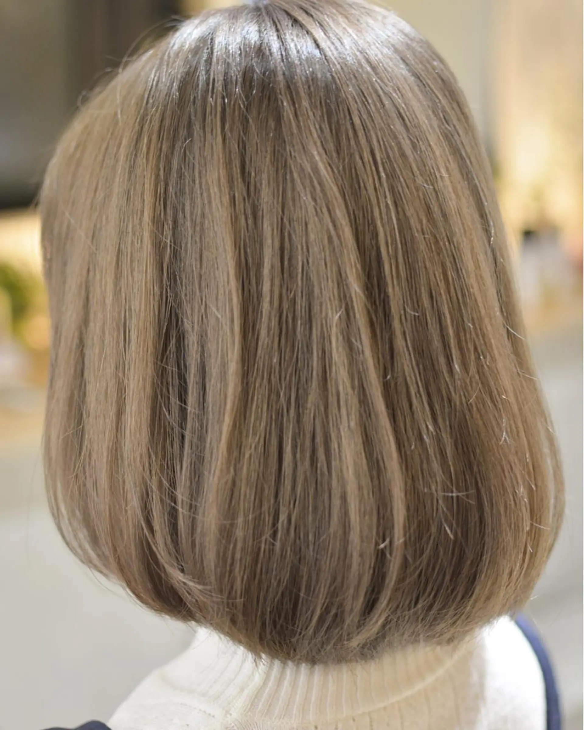 ミディアム カット ヘアカラー トリートメント 木村 創造🌟 デザインカラーお任せのヘアスタイル