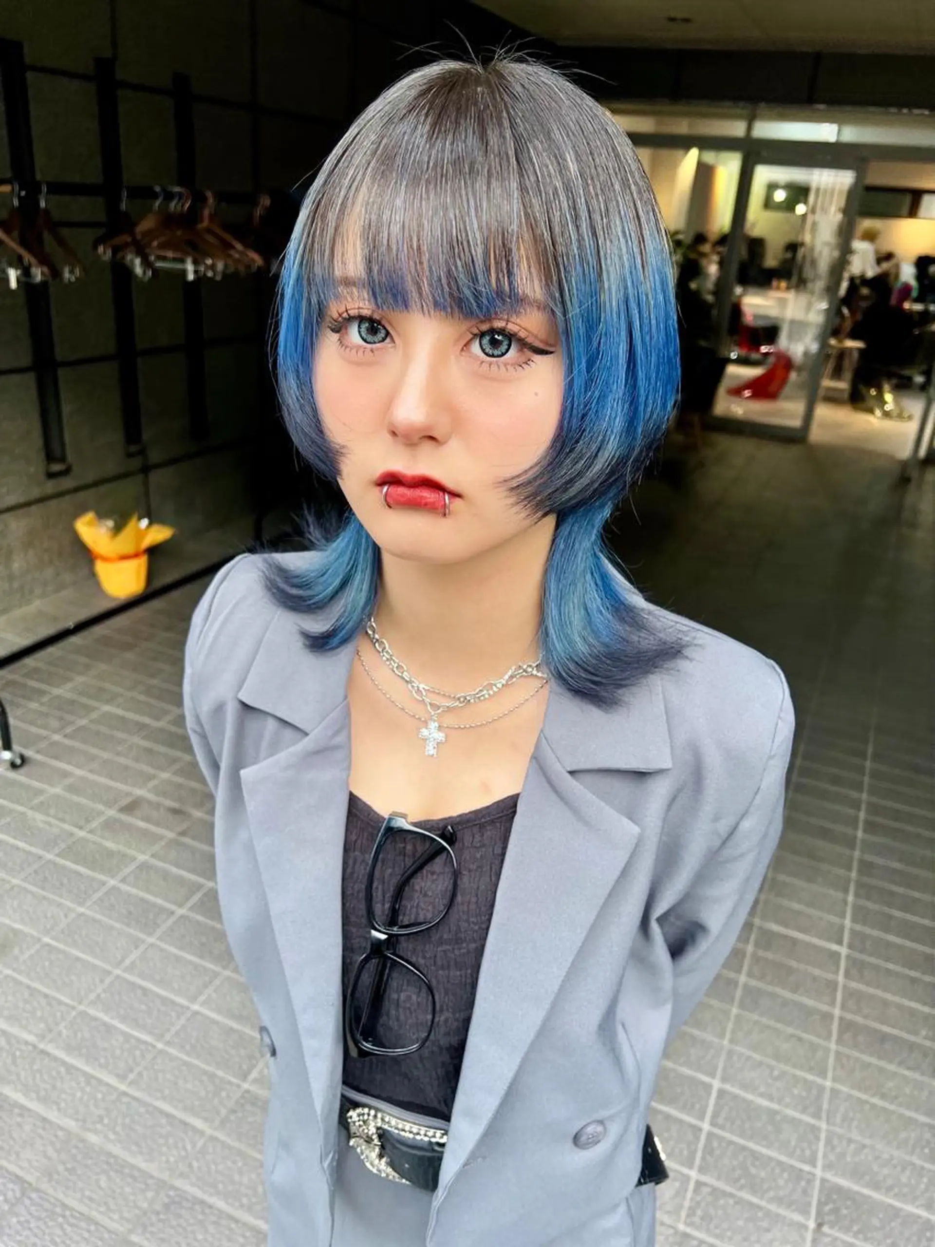 ショート 【ロングウルフカット 姫カット】伊藤裕哉のヘアスタイル