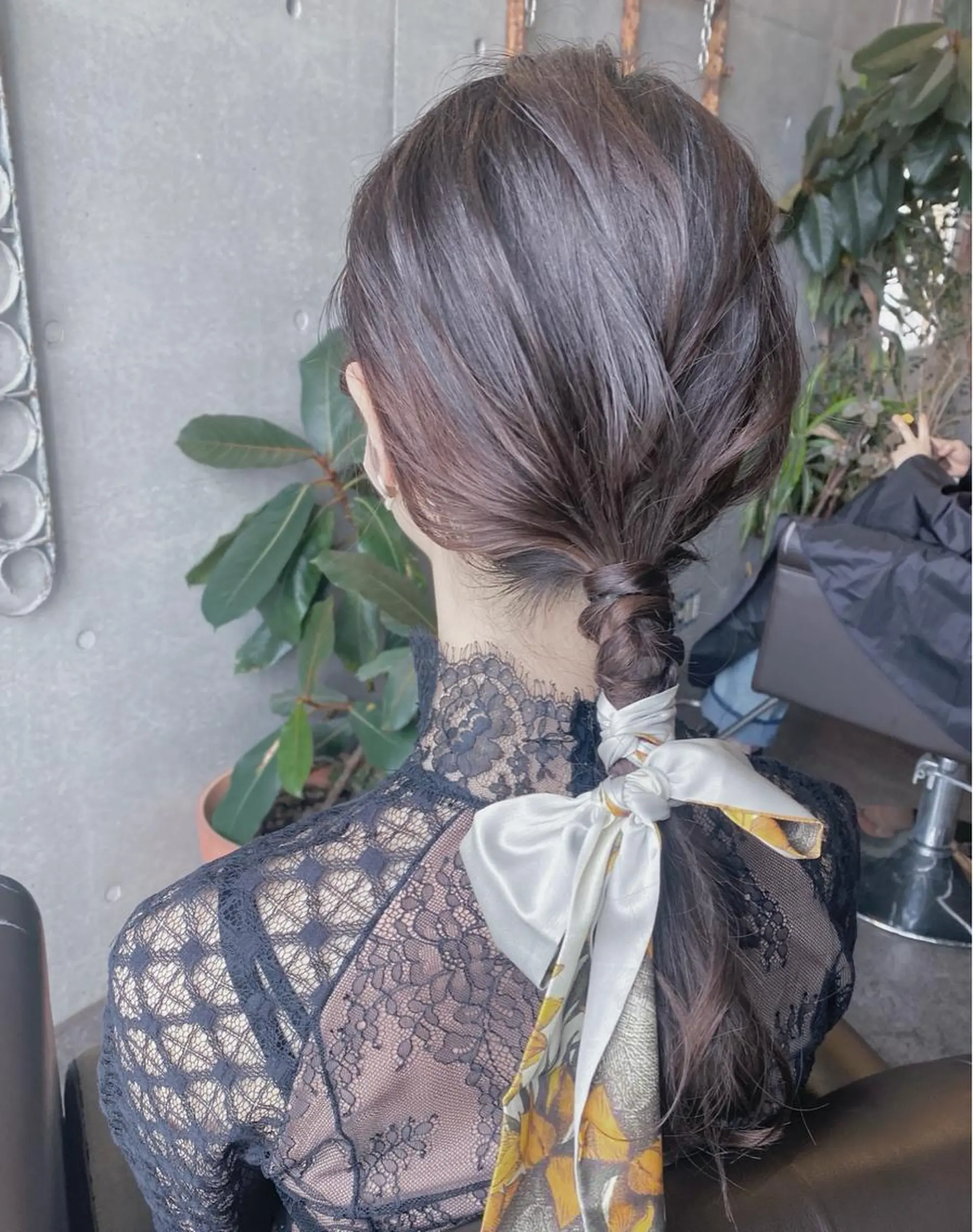 ロング カラー パーマ ヘアアレンジ メンズ キッズ ネイル マツエク・マツパ アイブロウ ヘアセット モリモト サナのヘアスタイル