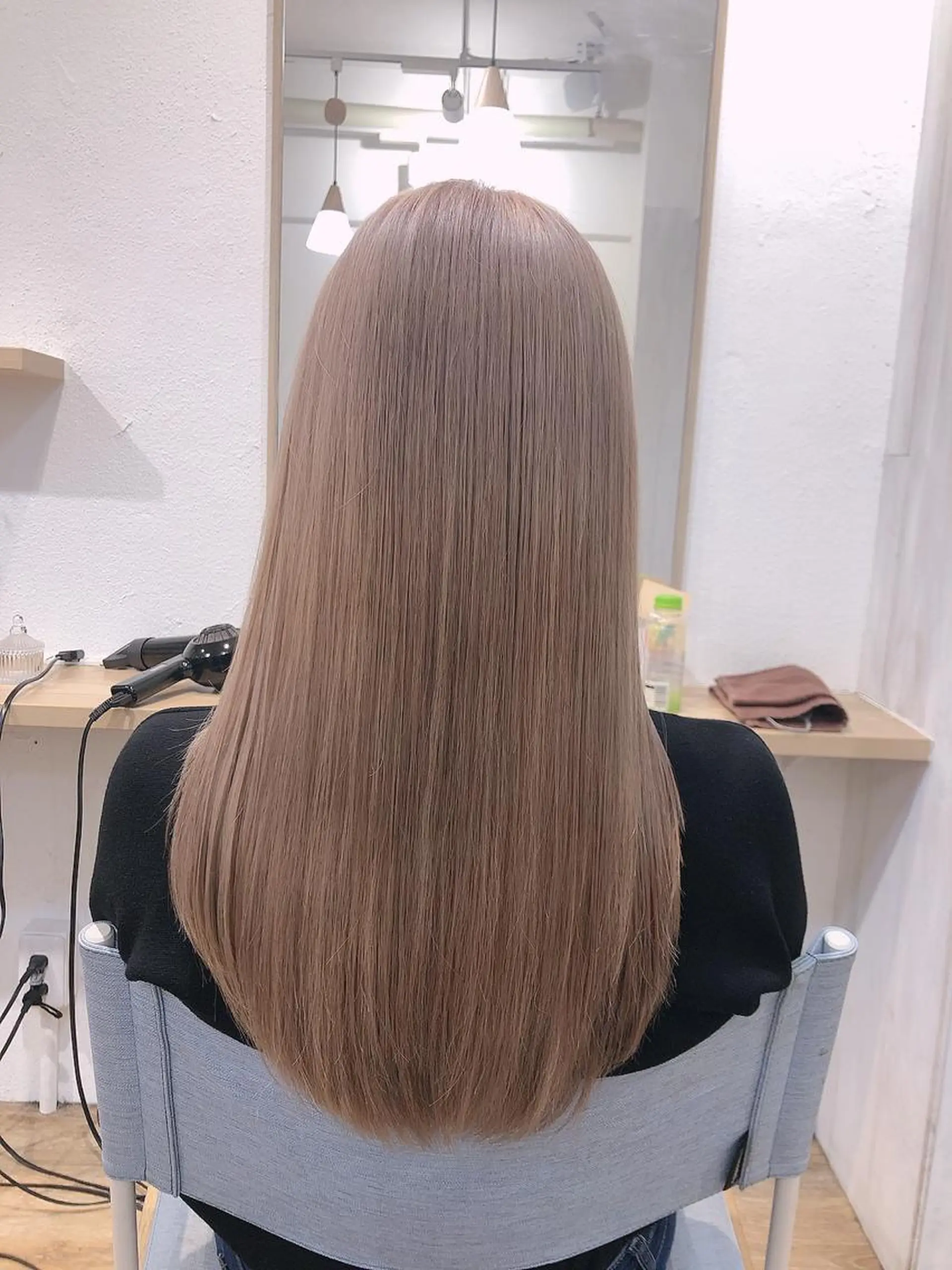 ロング 髪質改善 韓国風ヘア レイヤーカット 縮毛矯正 トリートメント カット ヘアカラー トリートメント 💜髪質改善💜韓国 レイヤー💜TAKUのヘアスタイル