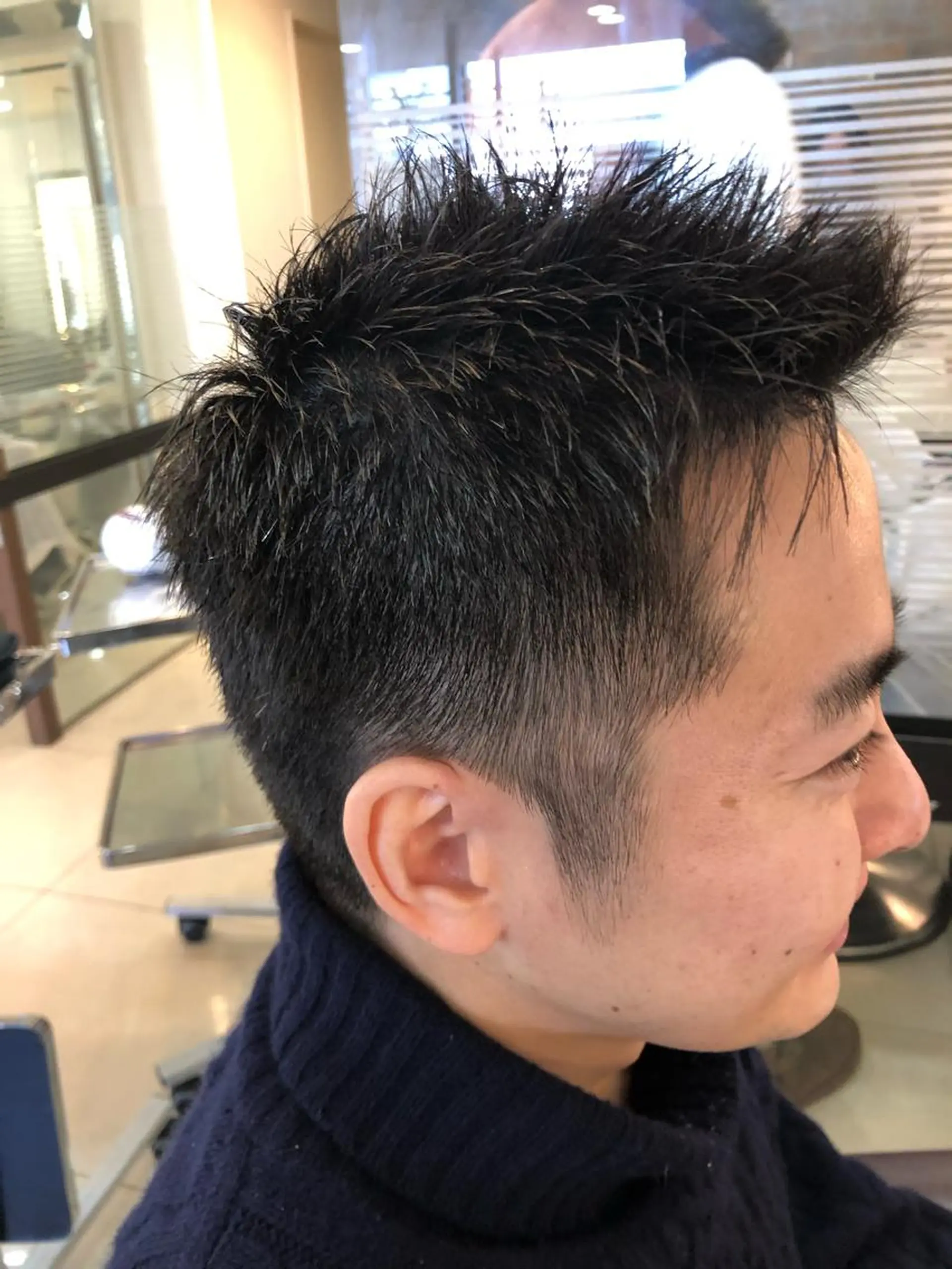 ショート メンズ 刈り上げ カット トリートメント 似合わせ／代表 髪質改善/山田将大のヘアスタイル