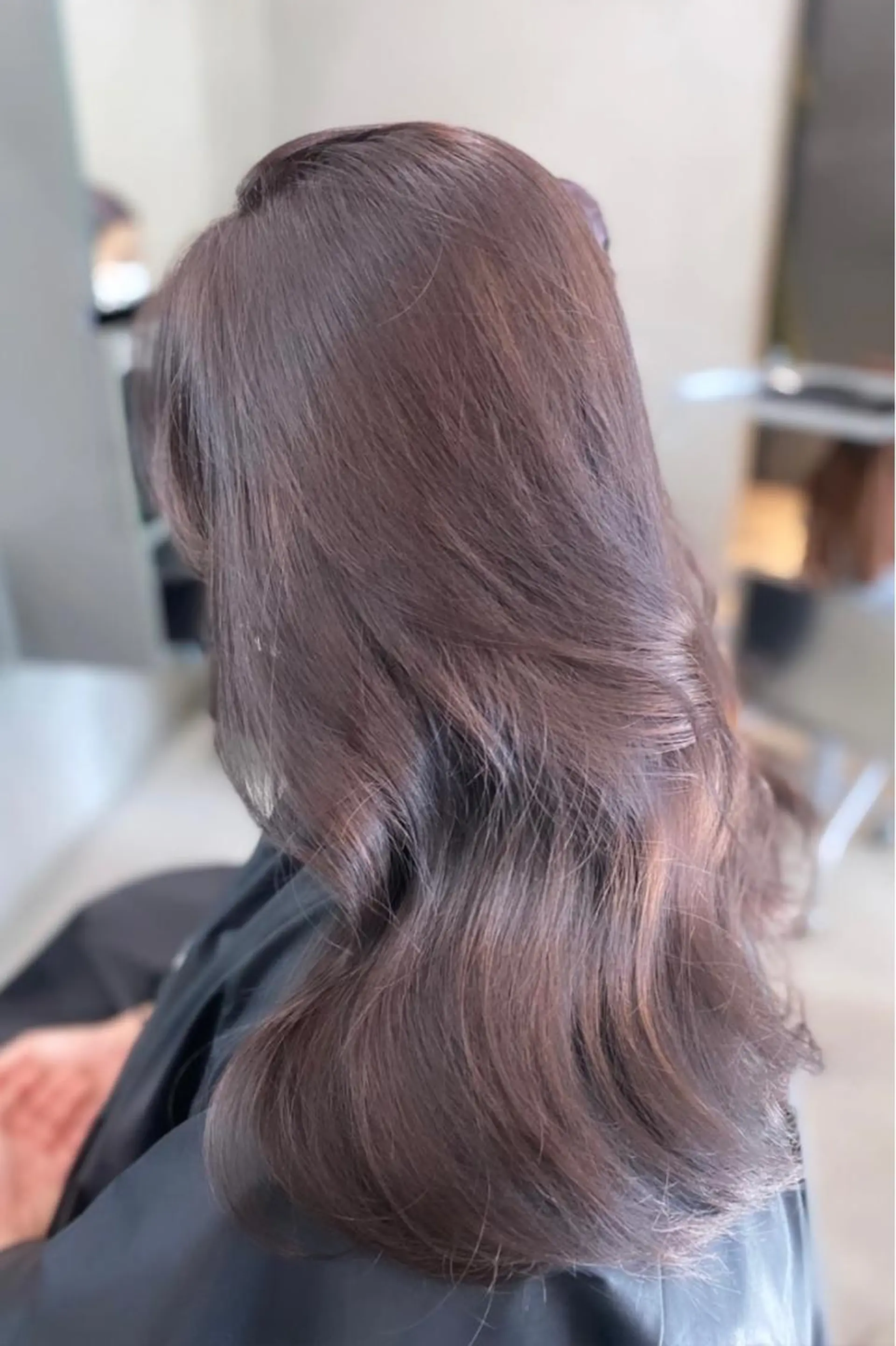 ロング ヘアカラー トリートメント レイヤー/柔色 カラー/SAkiのヘアスタイル