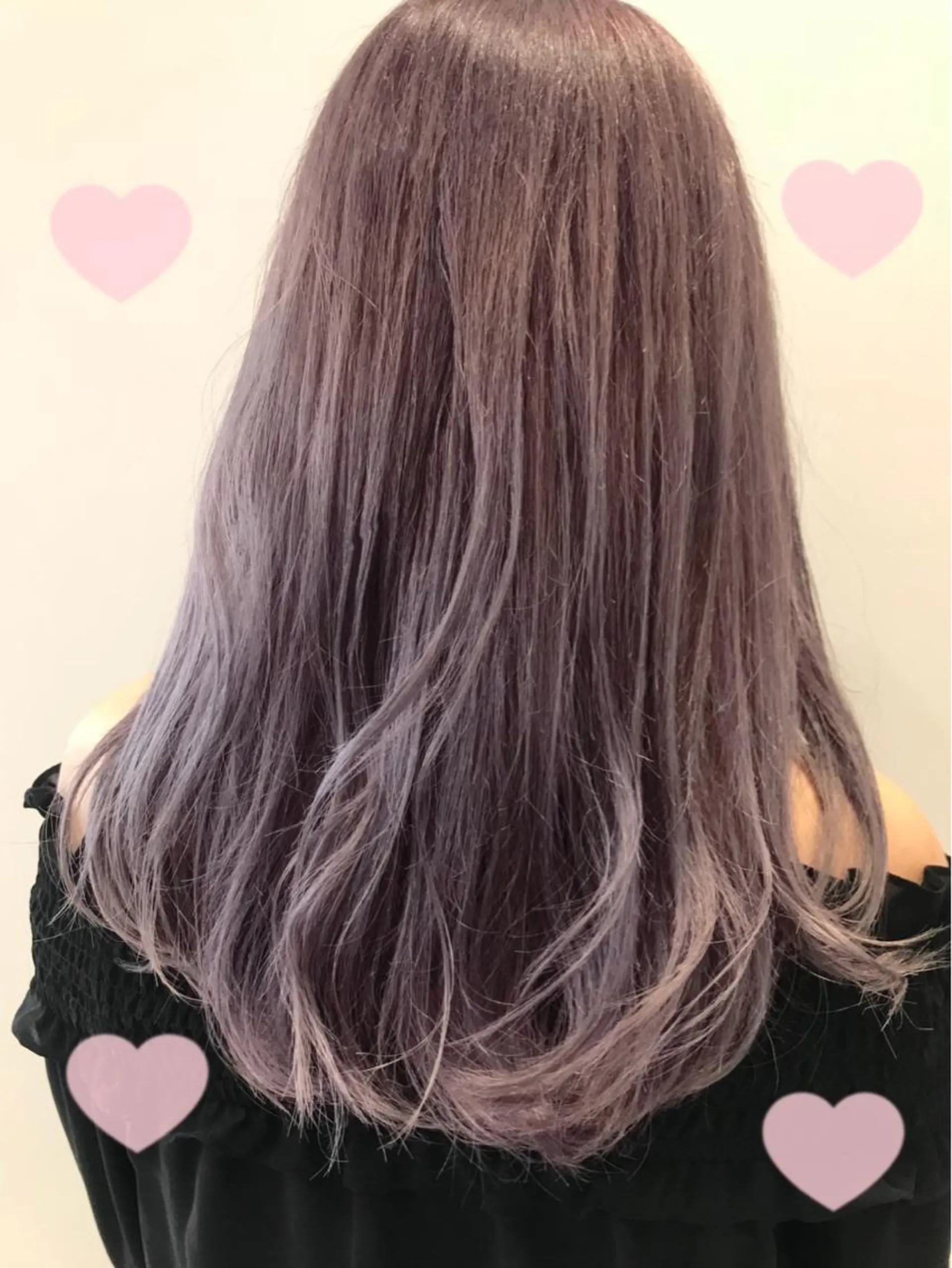 カラー ピンクカラー ホワイトピンク 新宿駅近♡個室 ♡関口三都季🌜のヘアスタイル