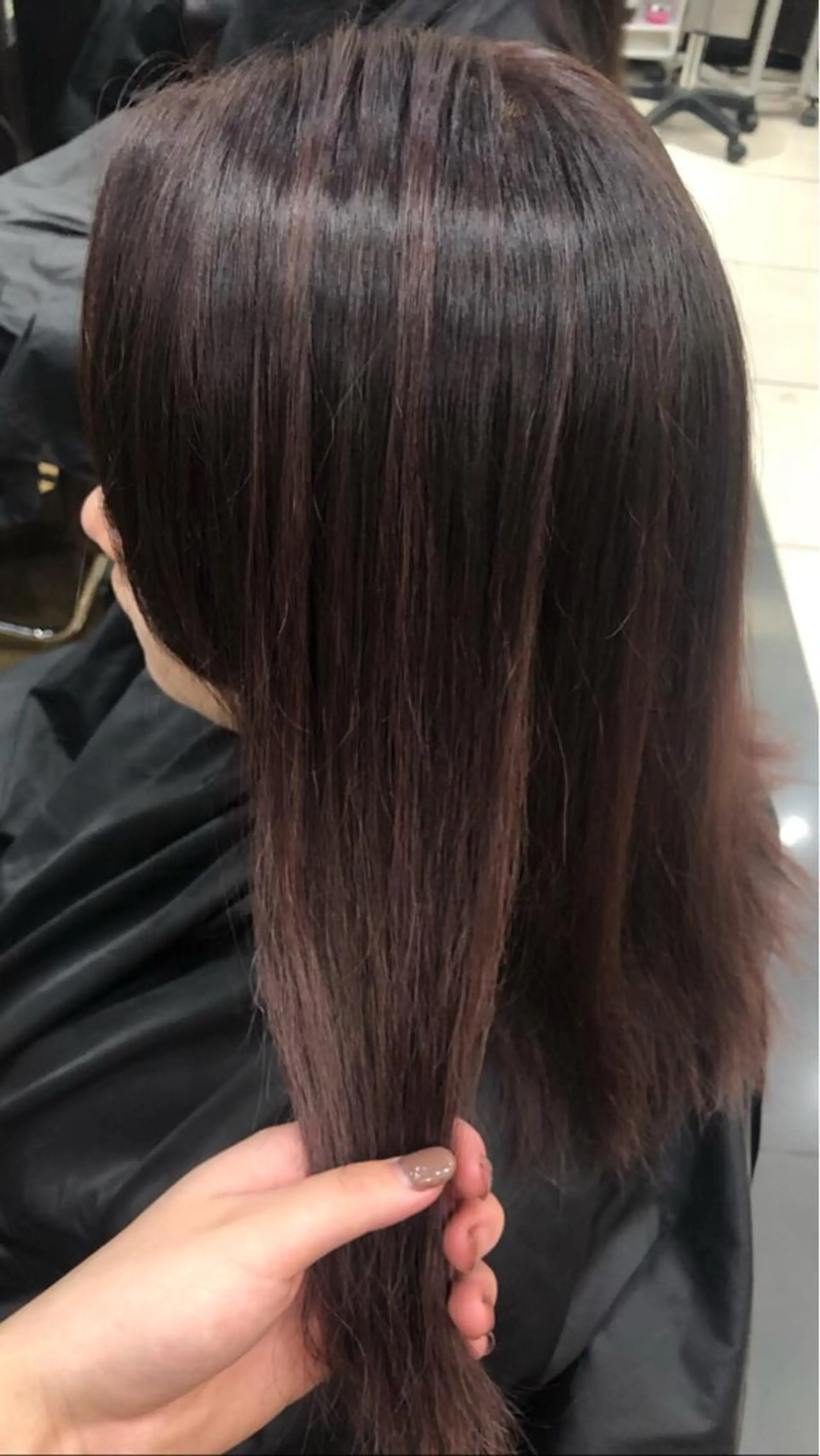 カラー ハイライトカラー ピンクカラー hina☺︎ 髪質改善/ストレートのヘアスタイル