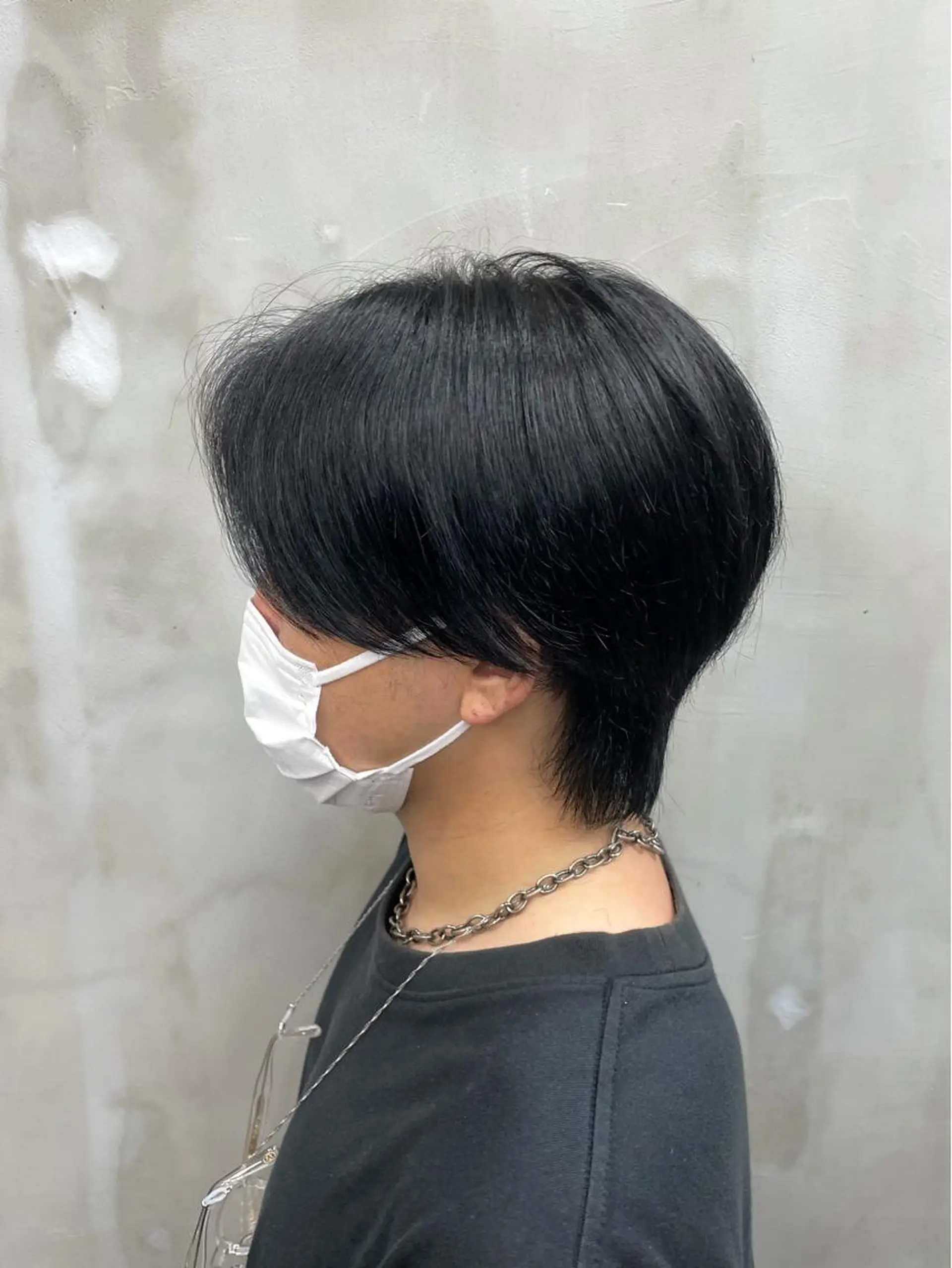 ミディアム メンズ メンズサロン代表 曲がる縮毛矯正のヘアスタイル