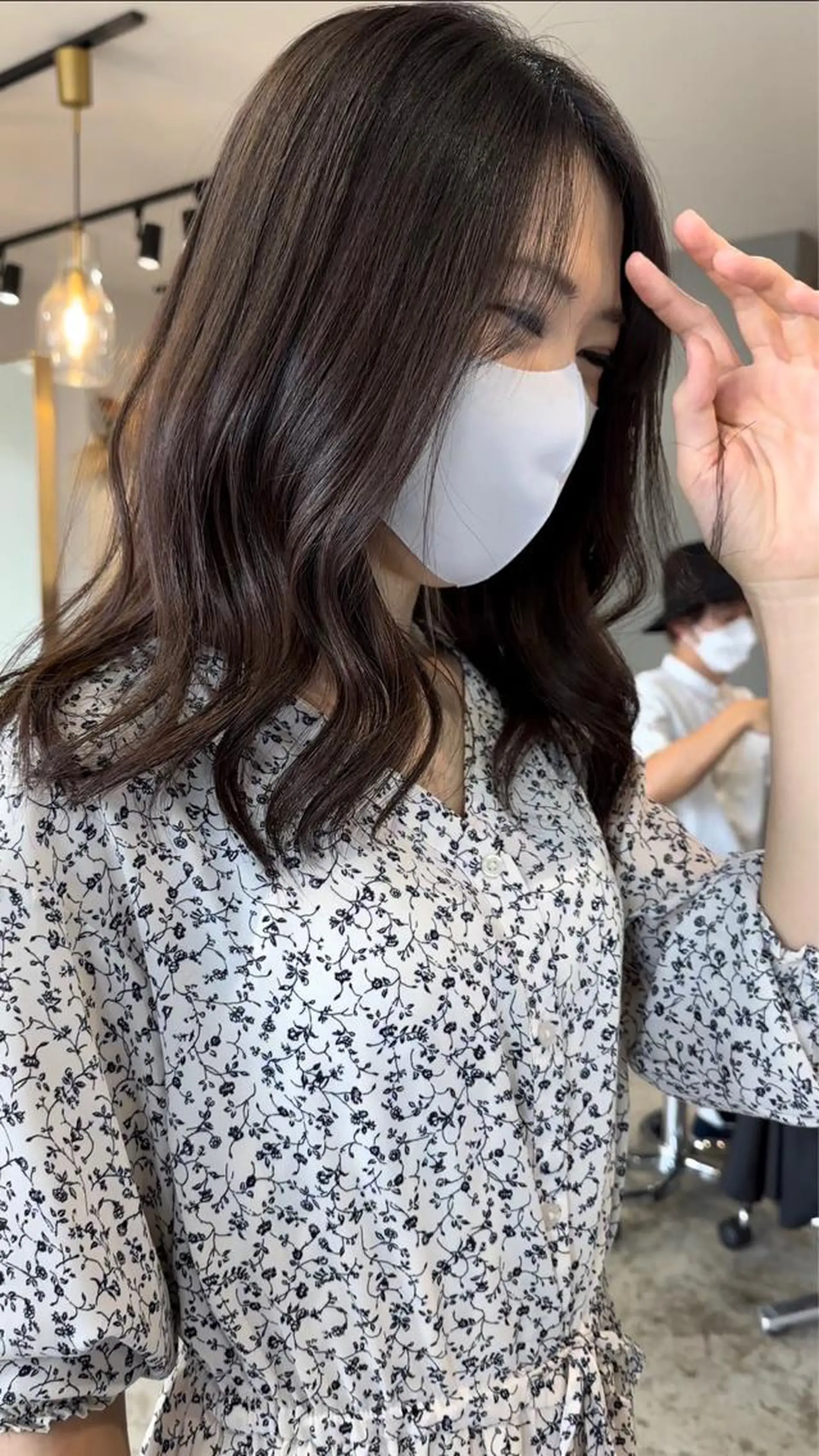 ロング カラー 《nico》 髙橋秋花🖤🧡のヘアスタイル