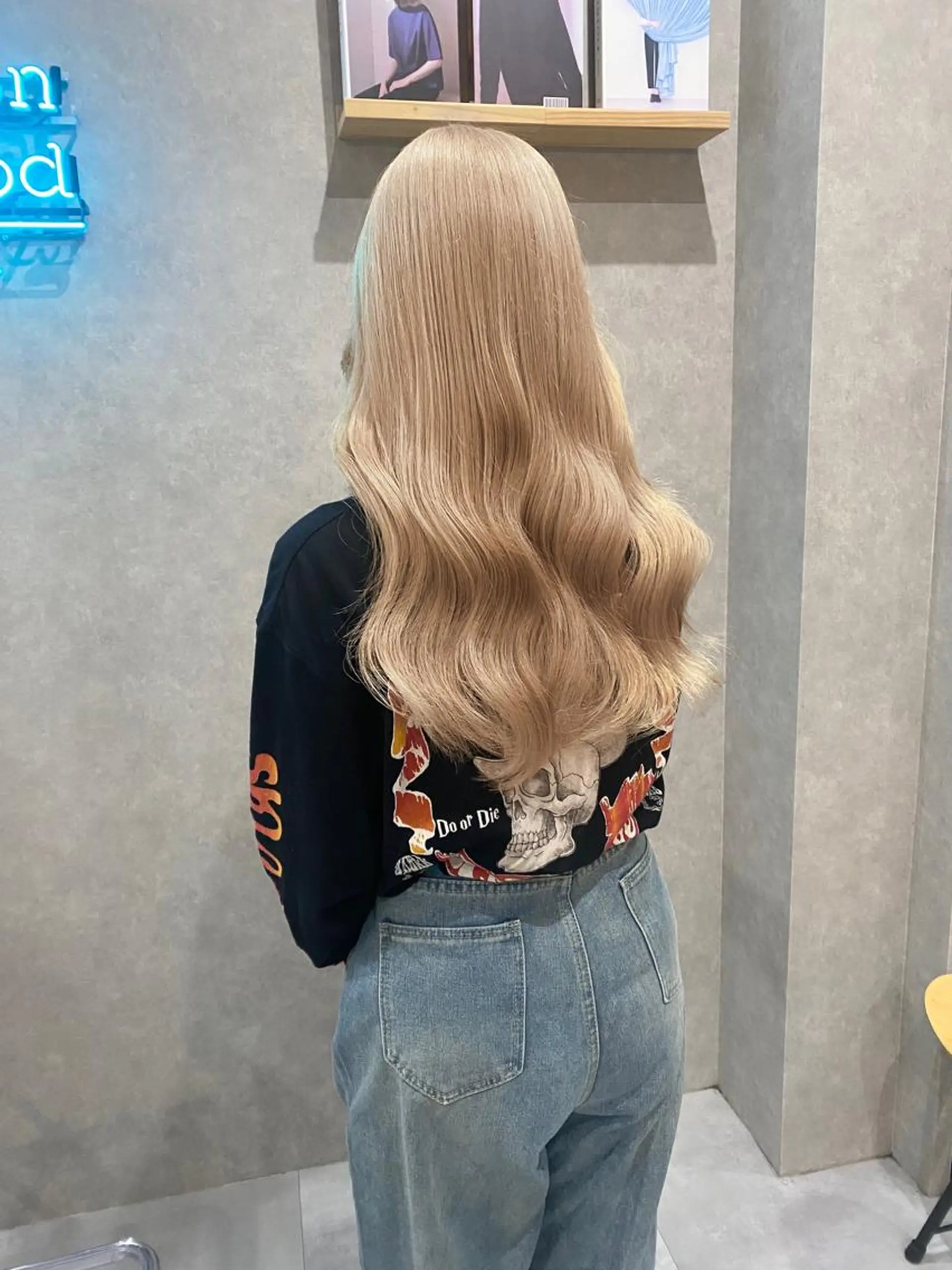 セミロング カラー カット ヘアカラー トリートメント 一ノ瀬 暁のヘアスタイル