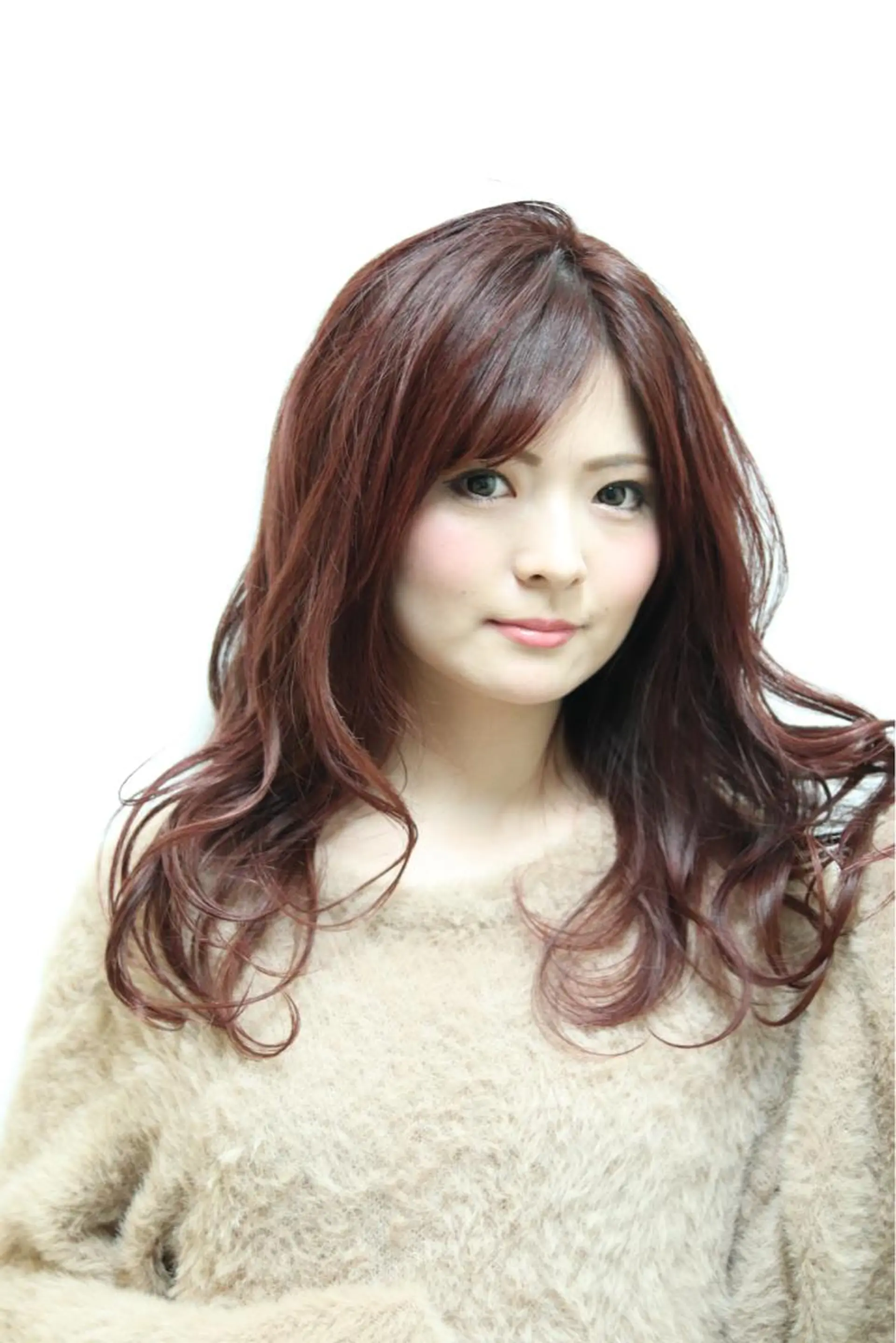 ロング カラー カシス ヘアカラー トリートメント 似合わせ／代表 髪質改善/山田将大のヘアスタイル