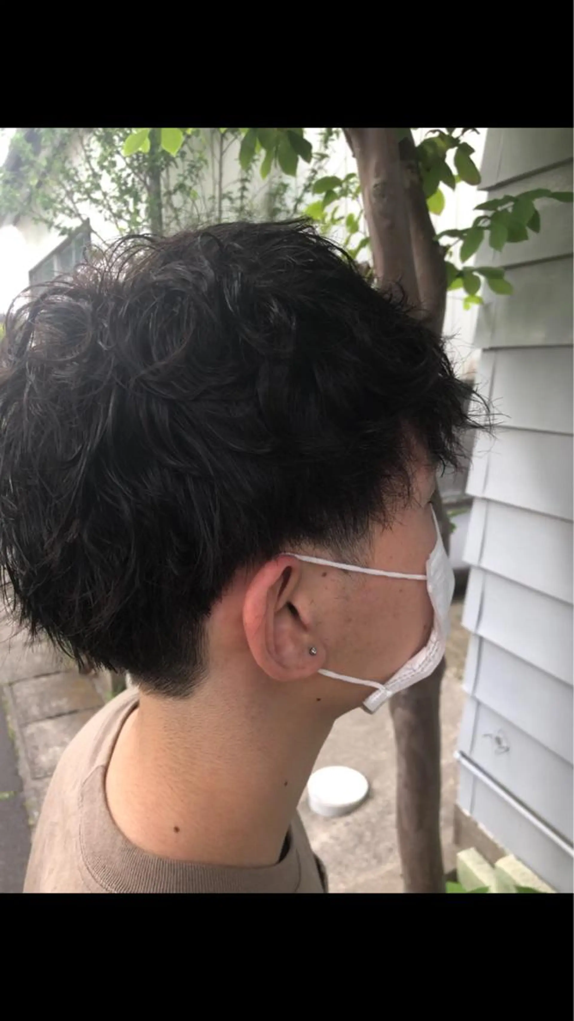 パーマ メンズ カット パーマ 佐藤 悠生 メンズパーマ.カットのヘアスタイル
