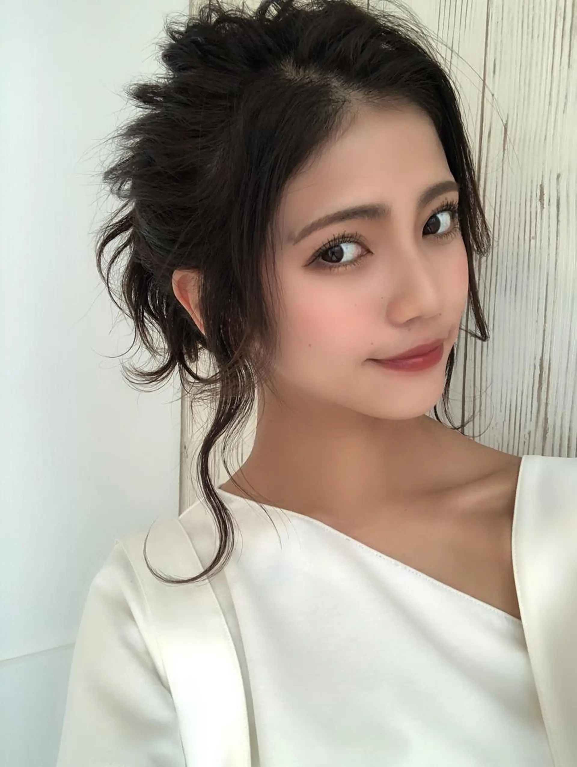 ロング カラー ヘアアレンジ ルービック 奈良のヘアスタイル