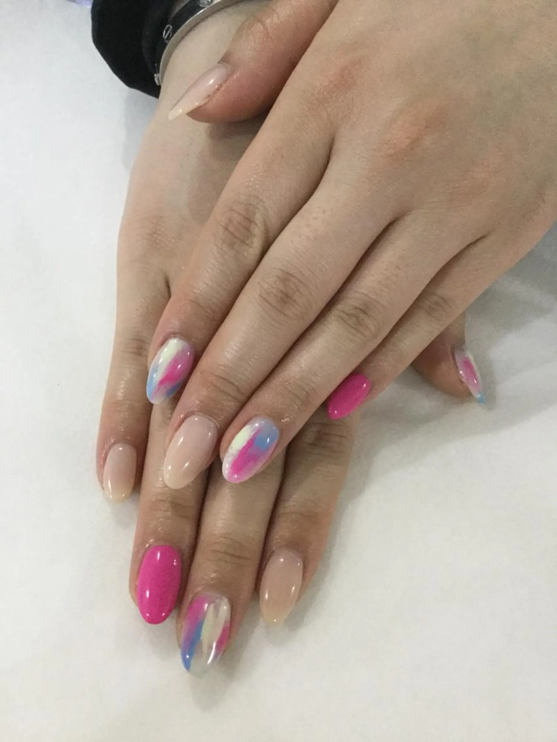 ネイル ハンドネイル 💎🐰 saki. m 🐰💎のネイルデザイン