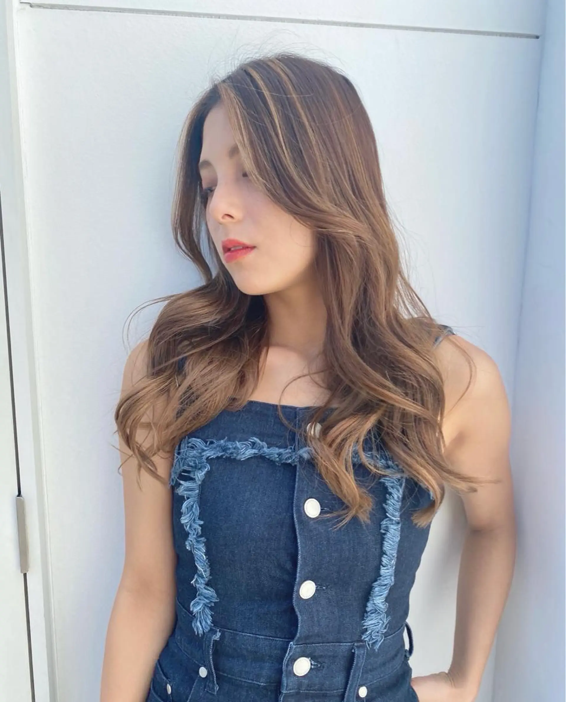 ロング カラー ヘアアレンジ カット ヘアカラー JILL ユキのヘアスタイル