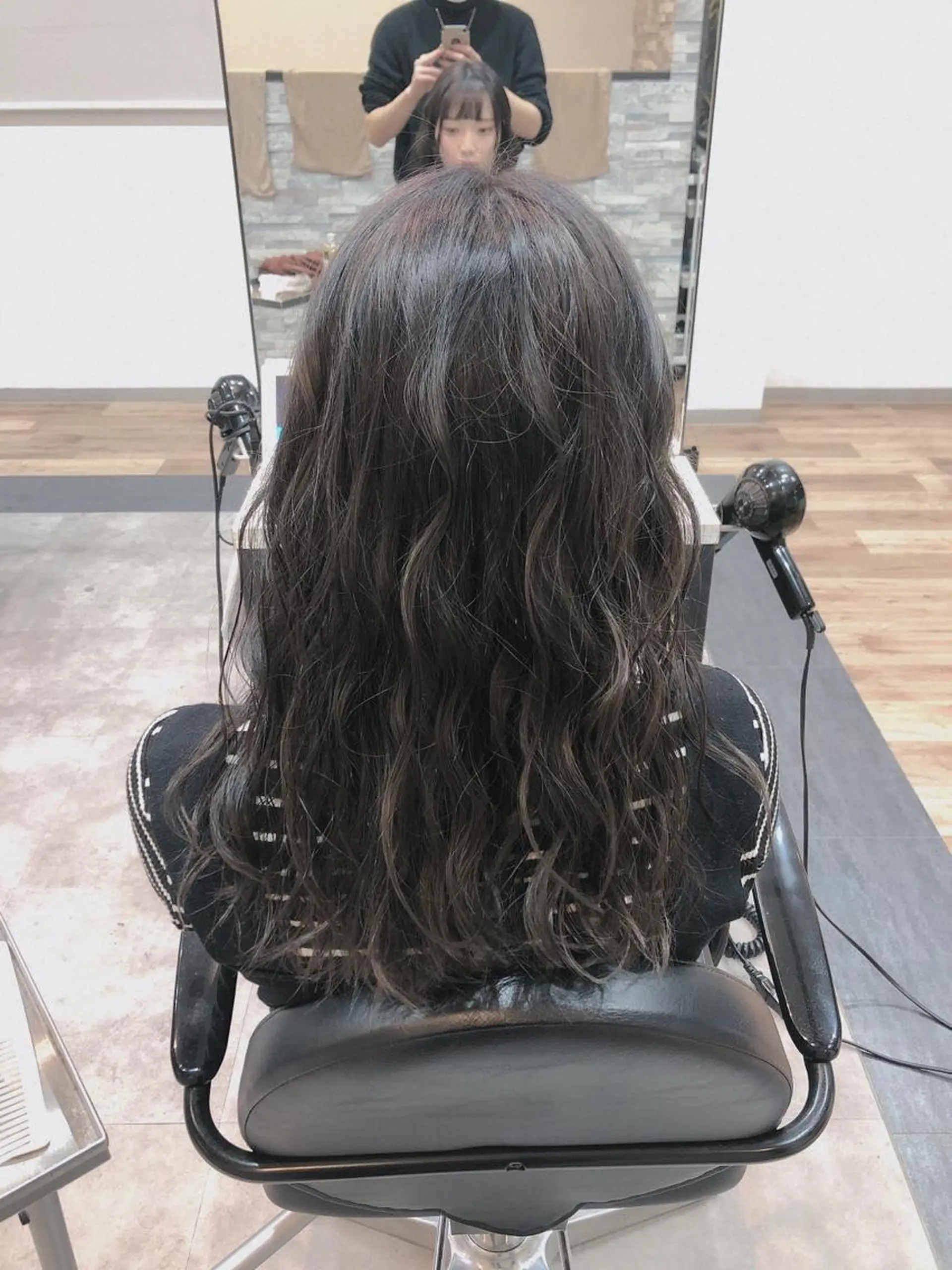 ロング 太白区/白髪ぼかし ハイライト/千葉達人のヘアスタイル