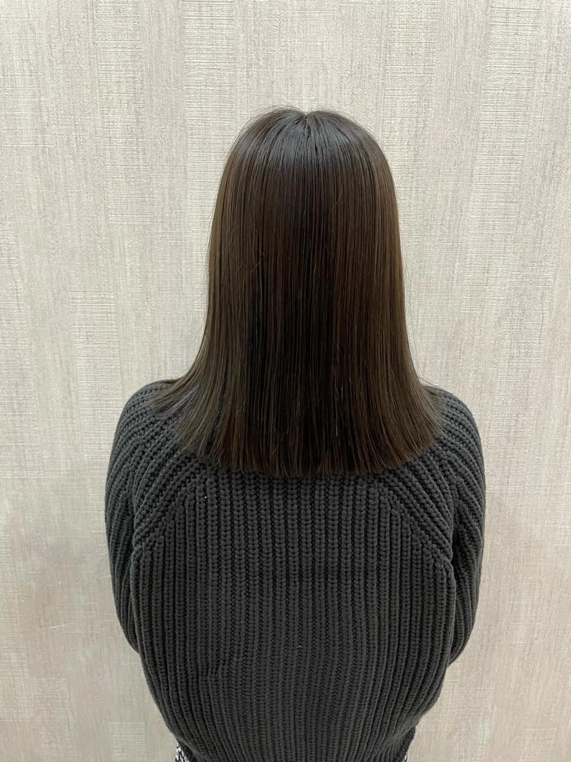 セミロング カット トリートメント 店長✨レイヤー✖️ 髪質改善✖️韓国ヘアのヘアスタイル