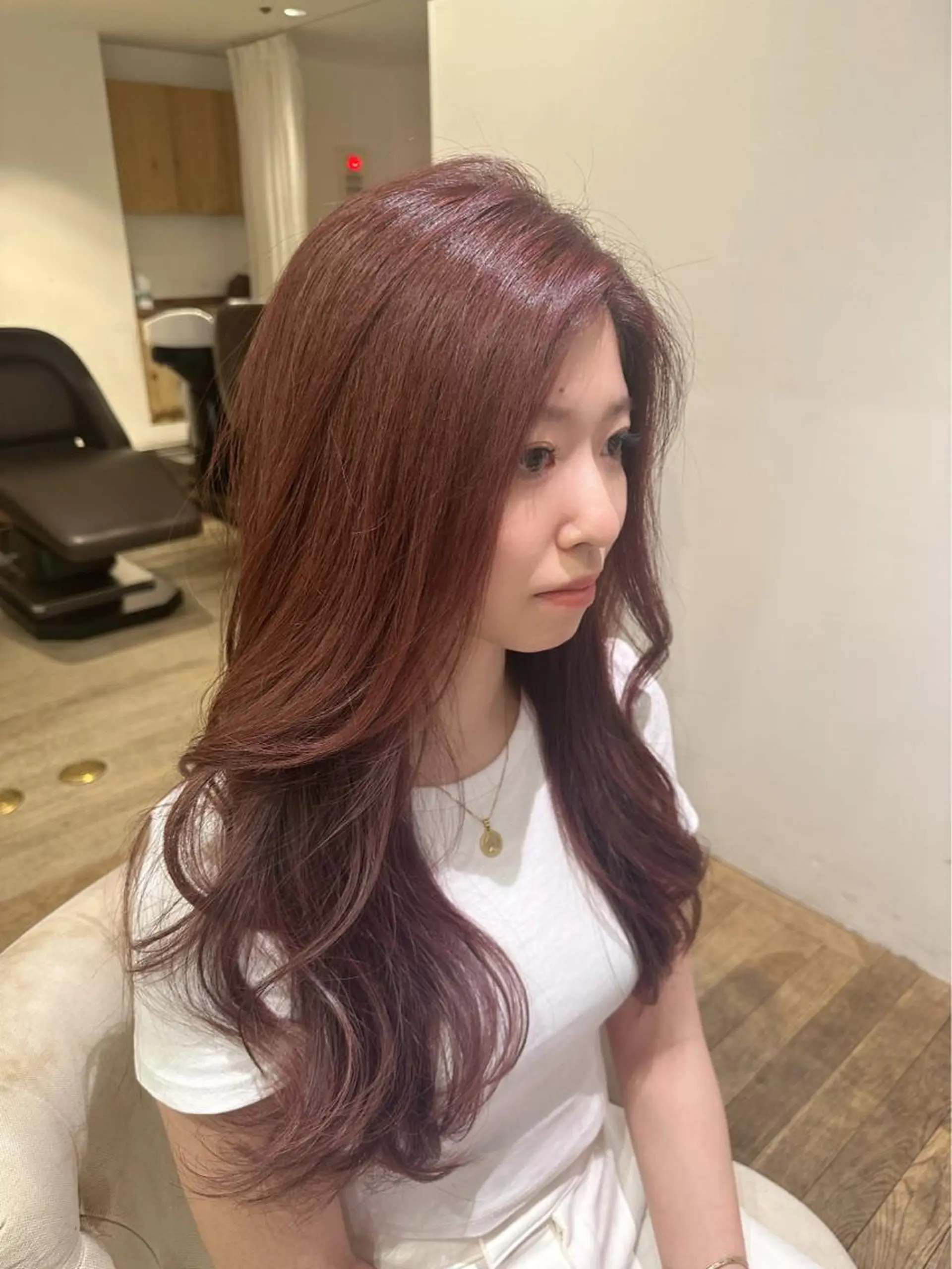 ロング 銀座副店長/レイヤー /髪質改善/田島のヘアスタイル