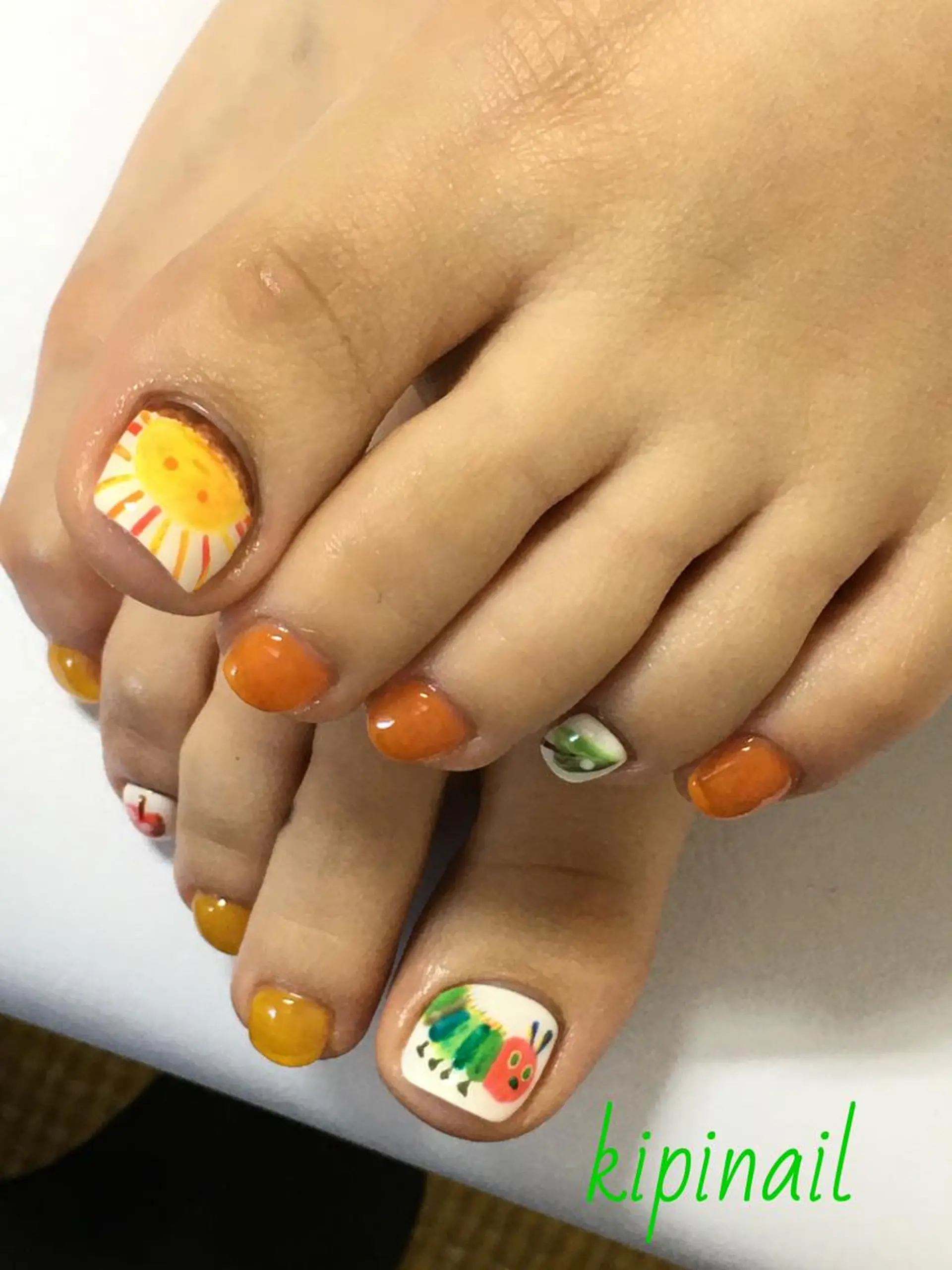 ネイル ハンドネイル kipinail 川﨑えりかのネイルデザイン