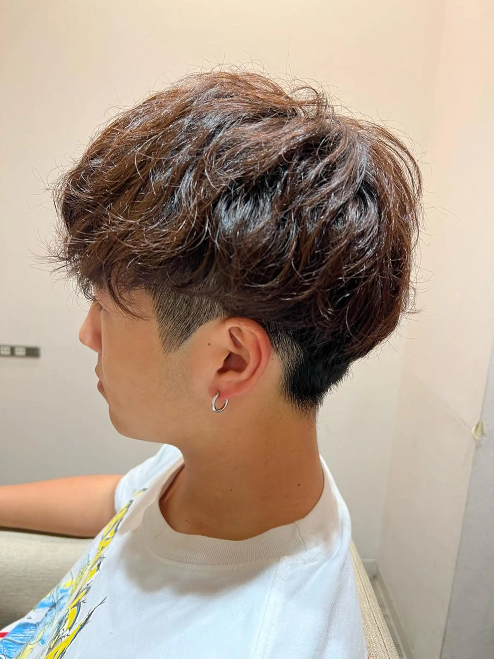 パーマ メンズ 韓国ヘア🇰🇷 増田夏希のヘアスタイル