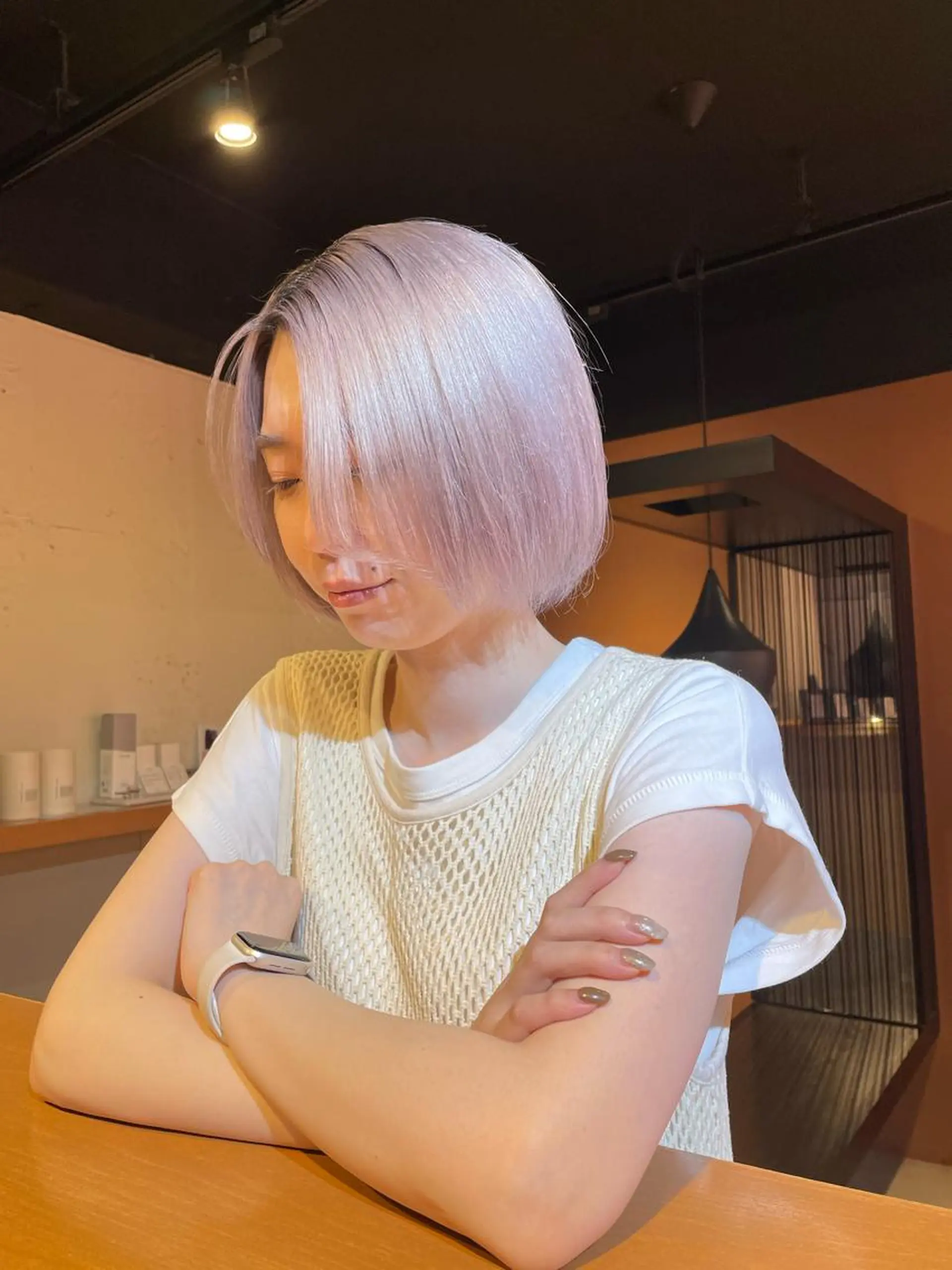 ショート たかはし はるかのヘアスタイル