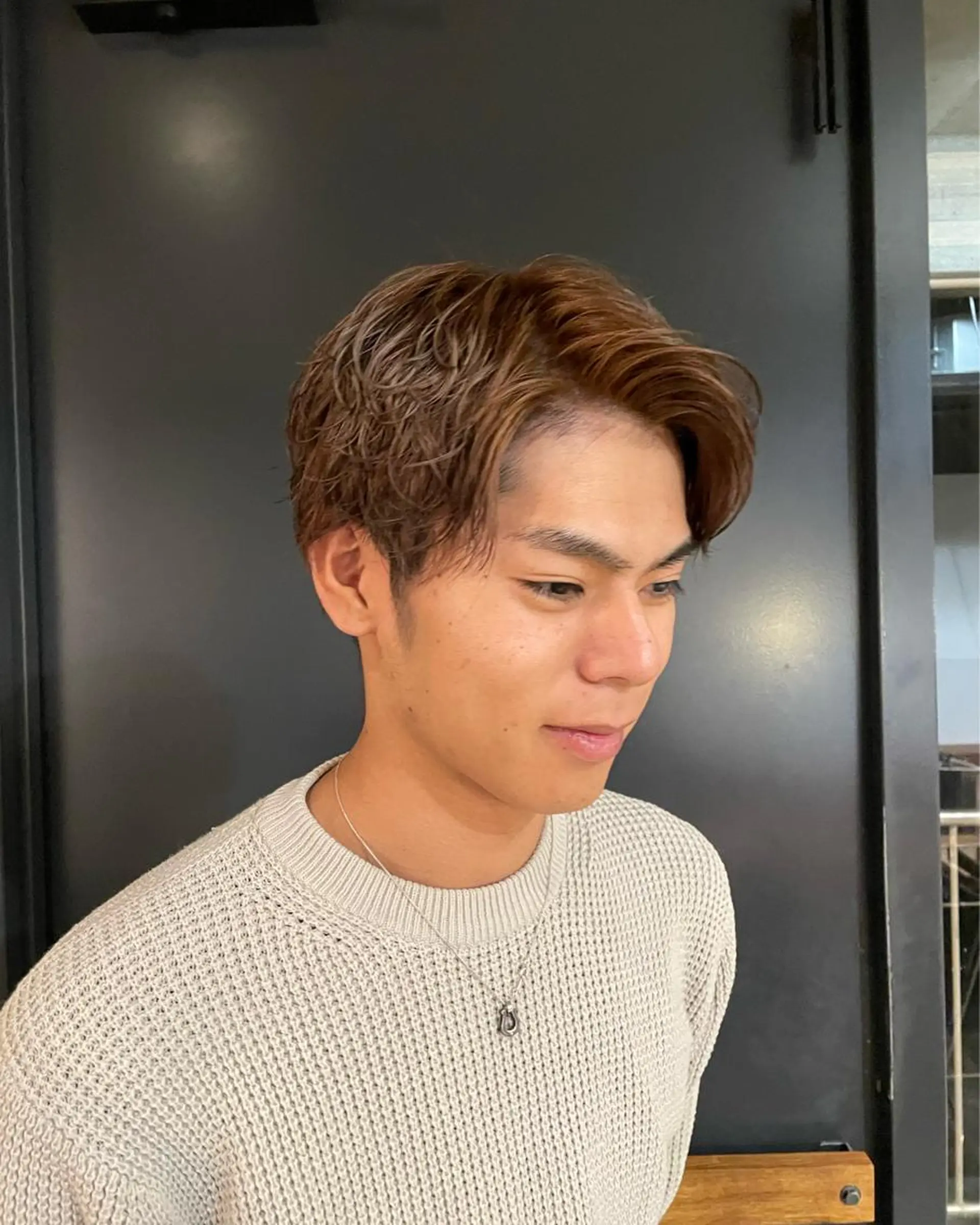 メンズ カット ヘアカラー トリートメント 佐藤 世怜奈のヘアスタイル