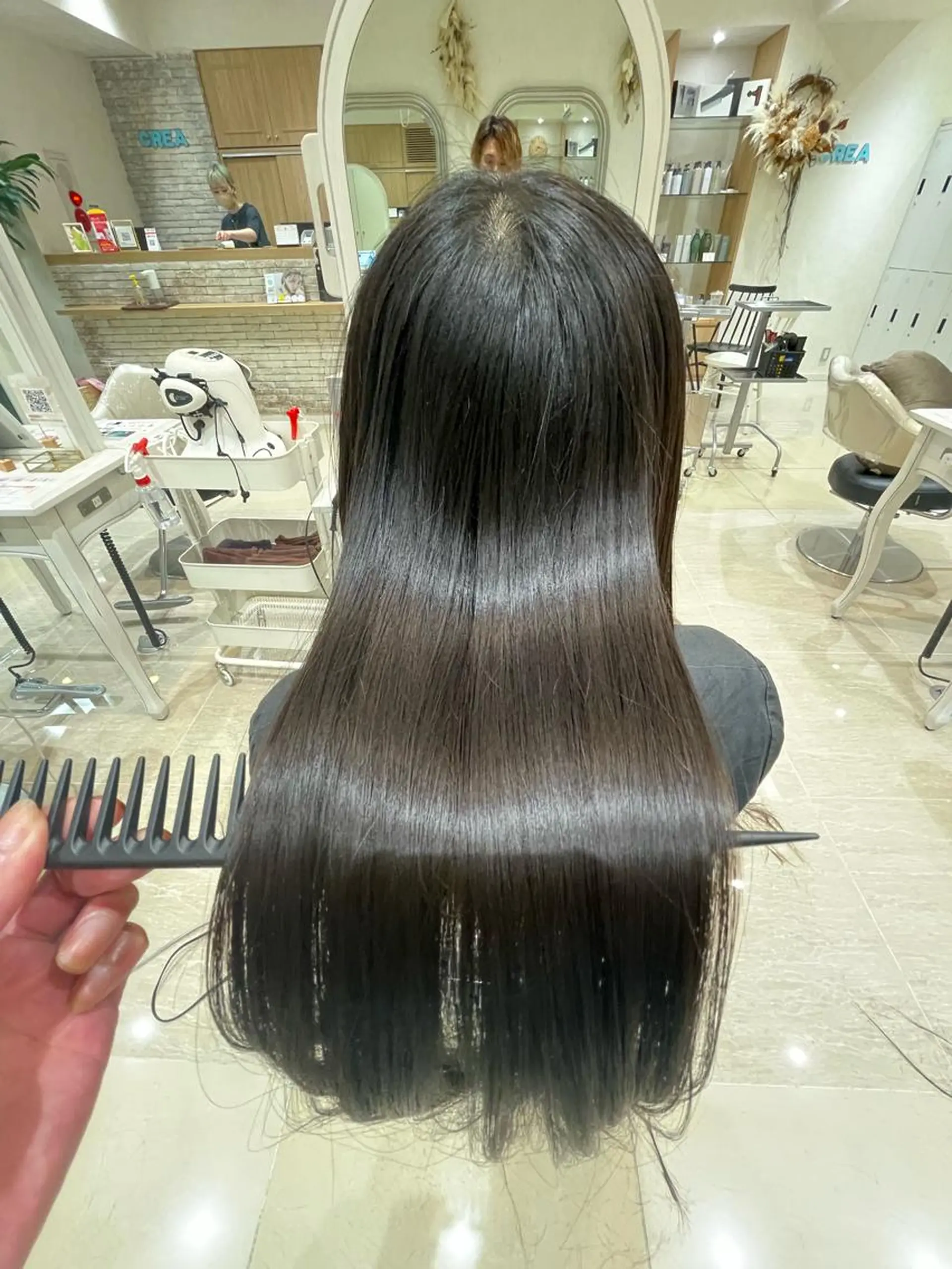 ロング カット トリートメント ✨酸性ストレート✨ 南川だいさくのヘアスタイル