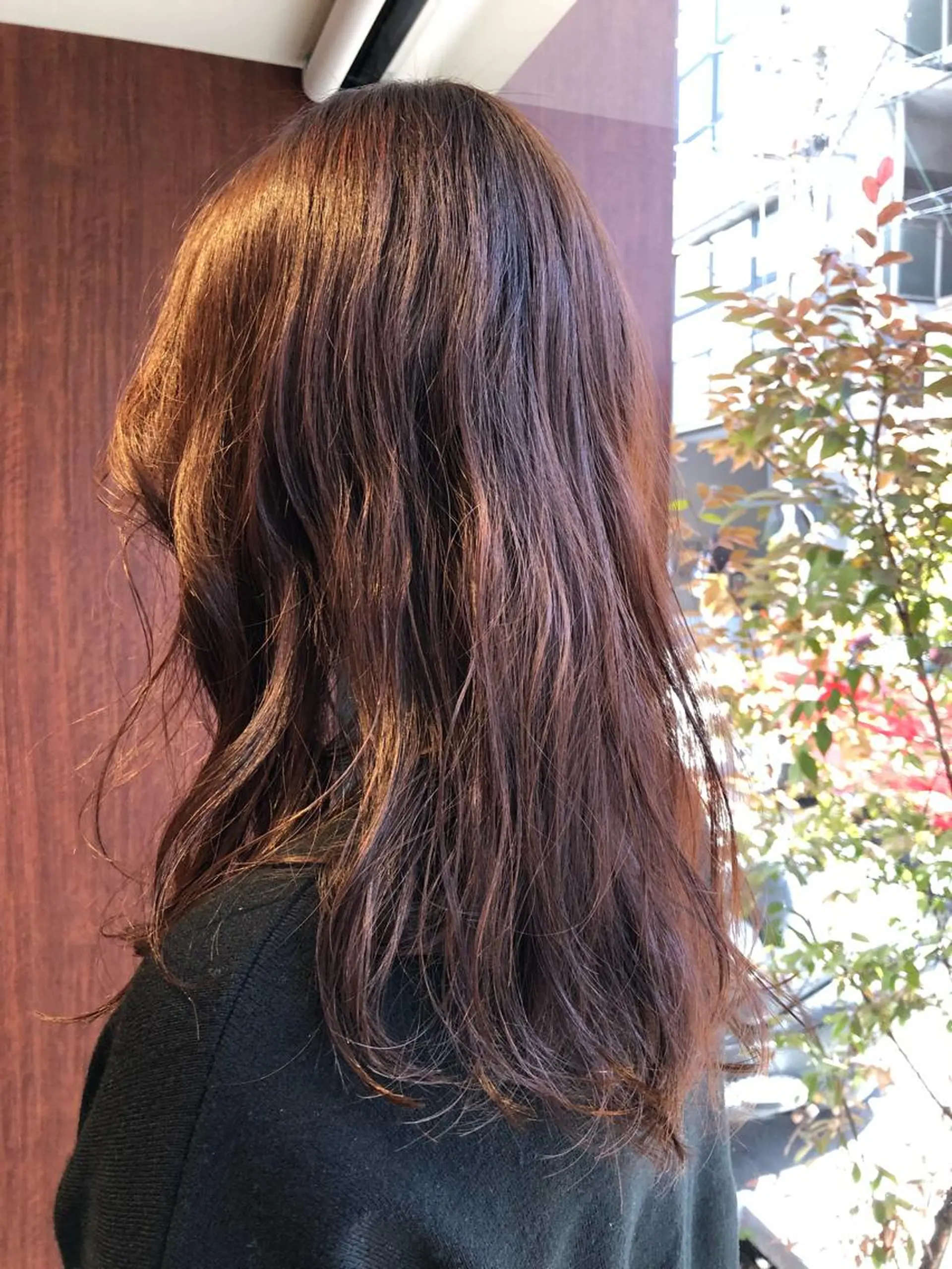 ミディアム カラー ベージュカラー ピンクカラー ピンクベージュ bleach所属・池田 寿子のヘアスタイル