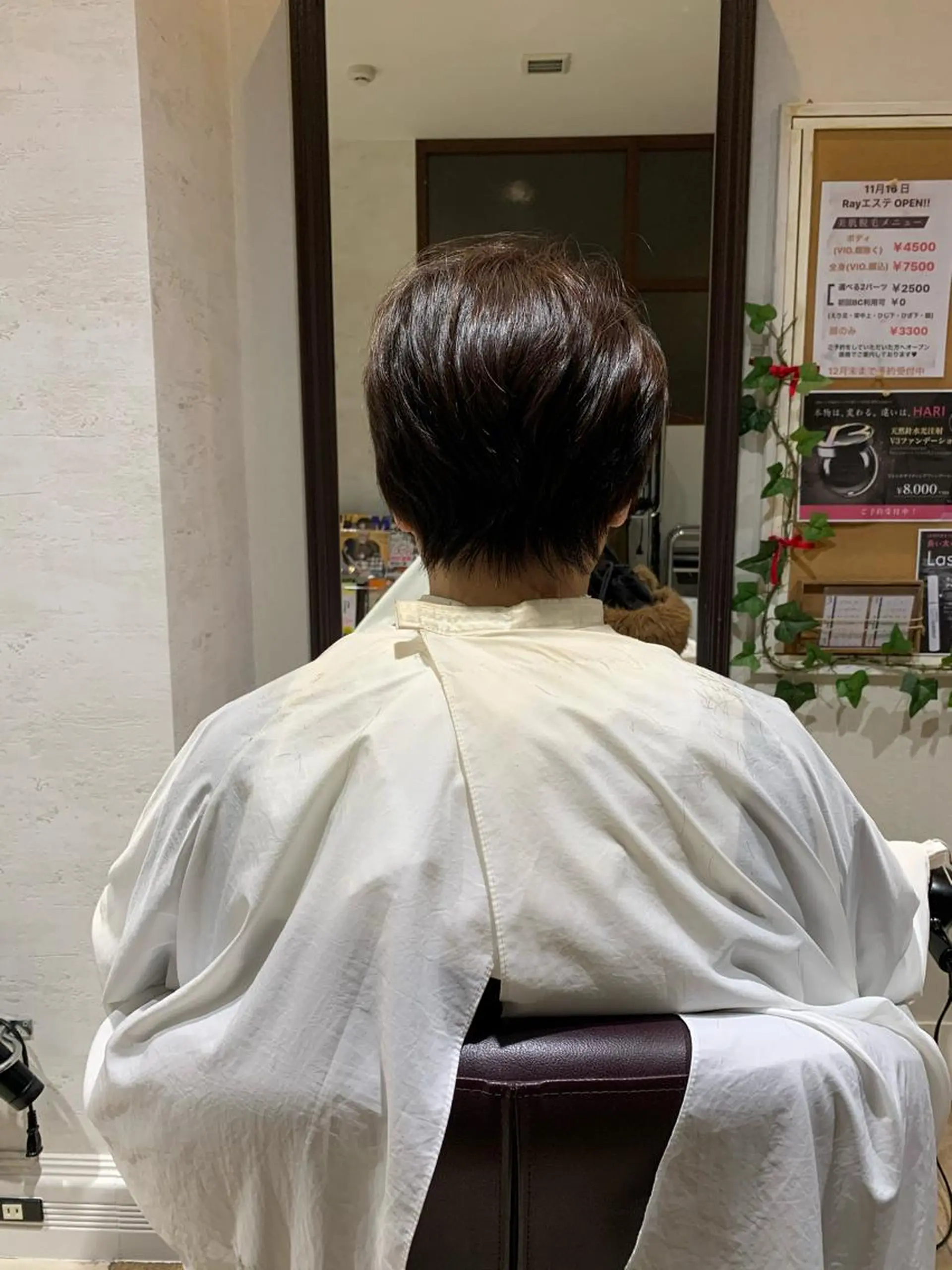 ショート 永瀬 恵のヘアスタイル