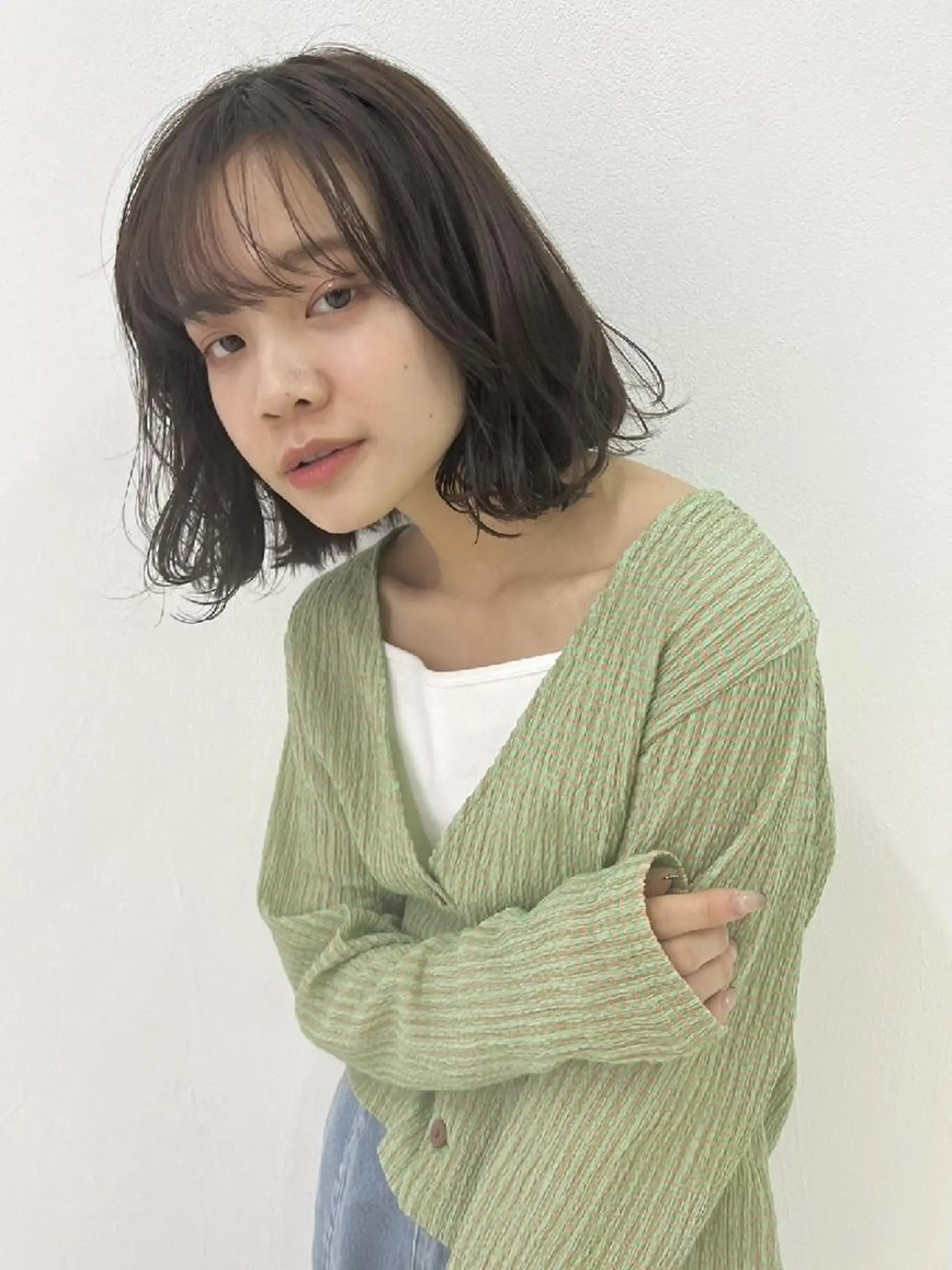 カラー 髪質改善/ハイトーン /デザイン見正 恵弥のヘアスタイル