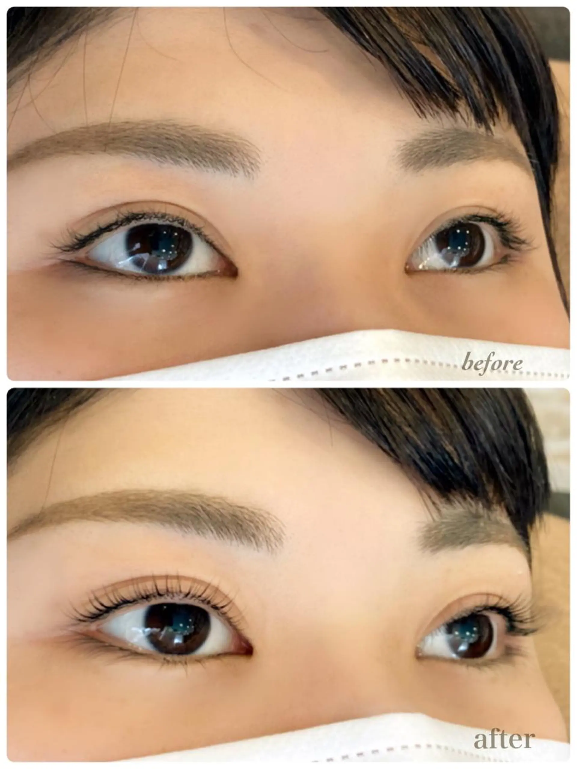 マツエク・マツパ パリジェンヌラッシュリフト アイラッシュ Seaa  おおつきのマツエク・マツパデザイン