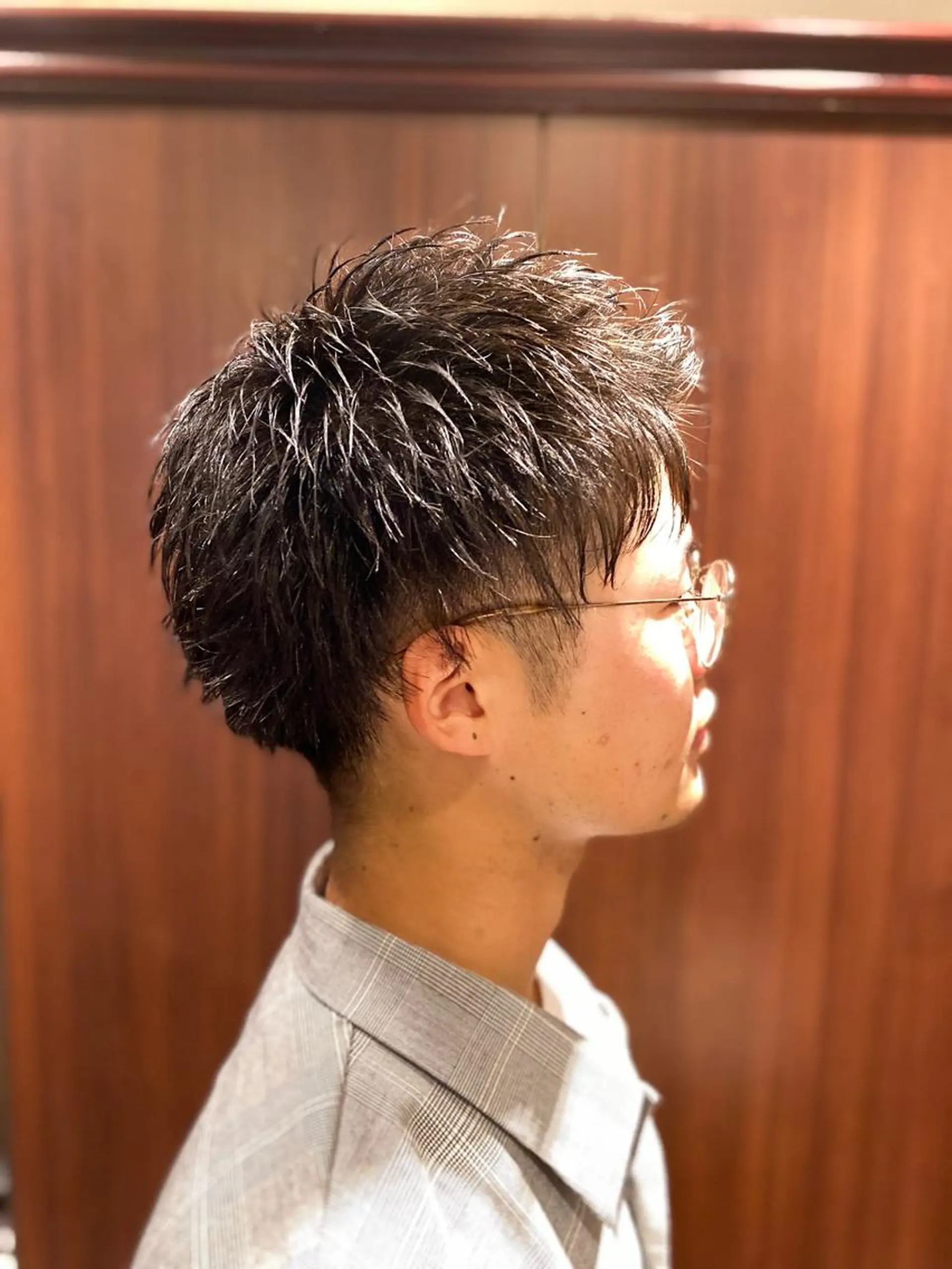 ショート メンズ 山田 哲平のヘアスタイル