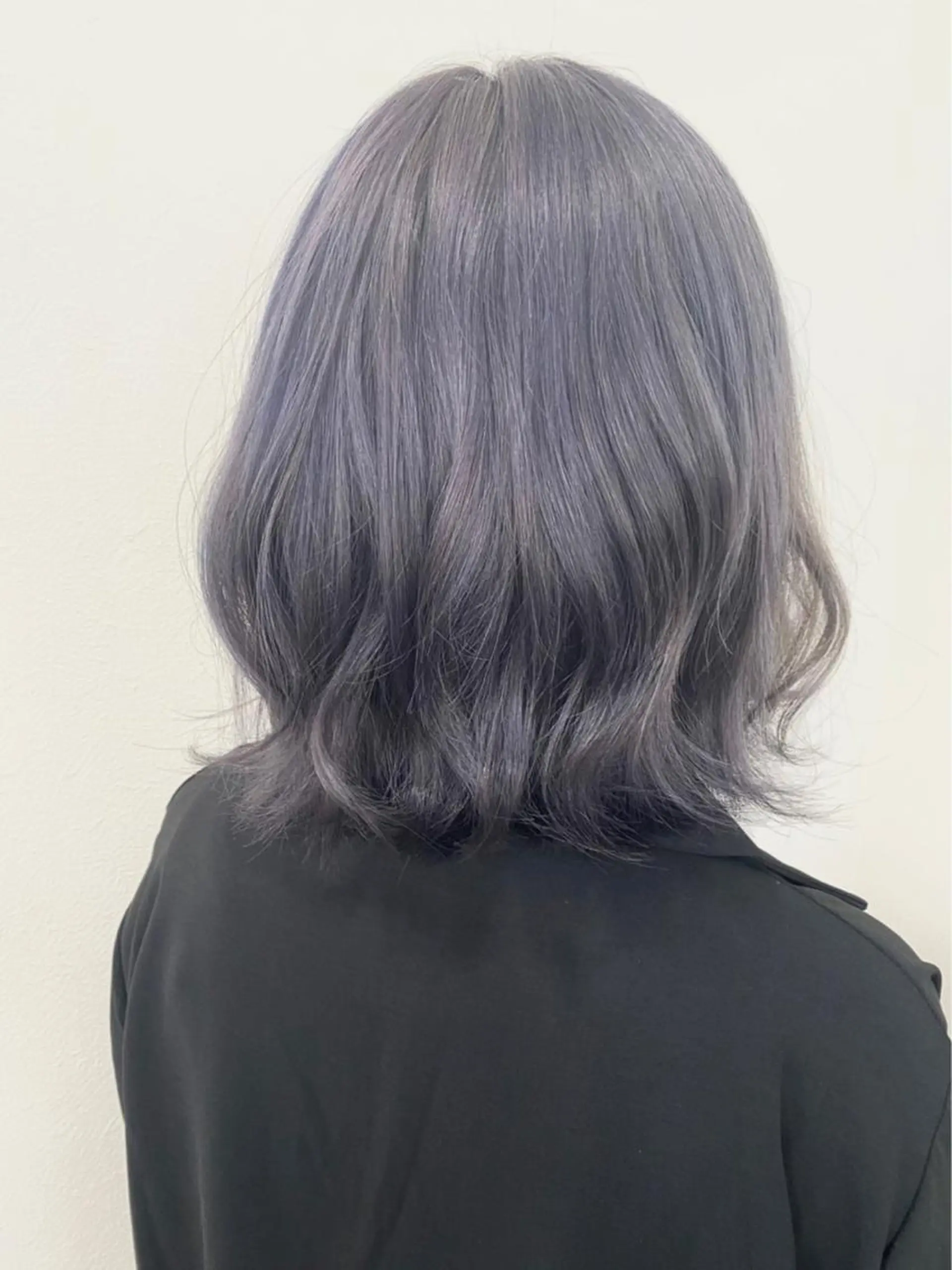 ミディアム カット ヘアカラー 時末侑実 桜井駅のヘアスタイル