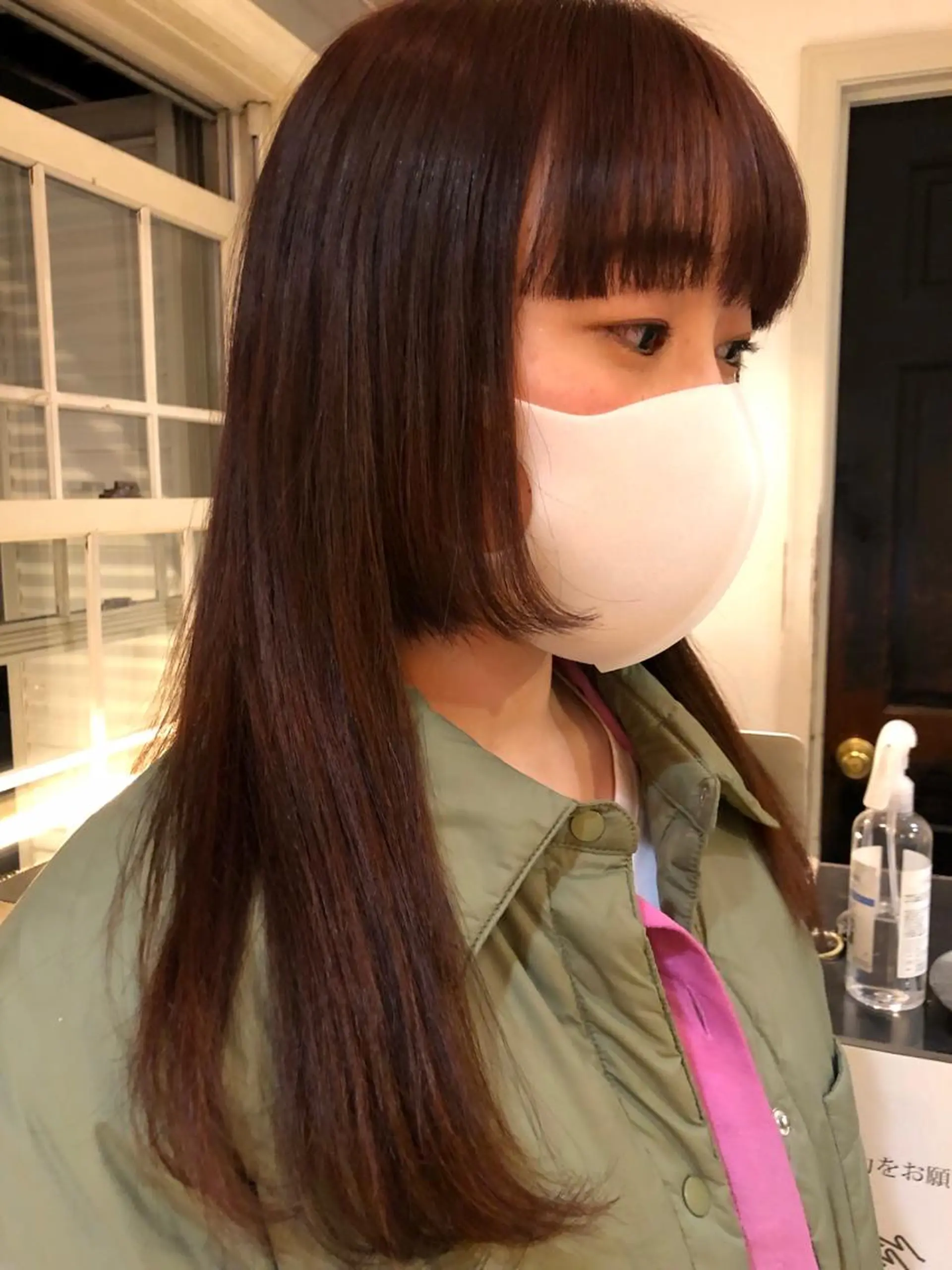 ロング カラー eri kinjoのヘアスタイル