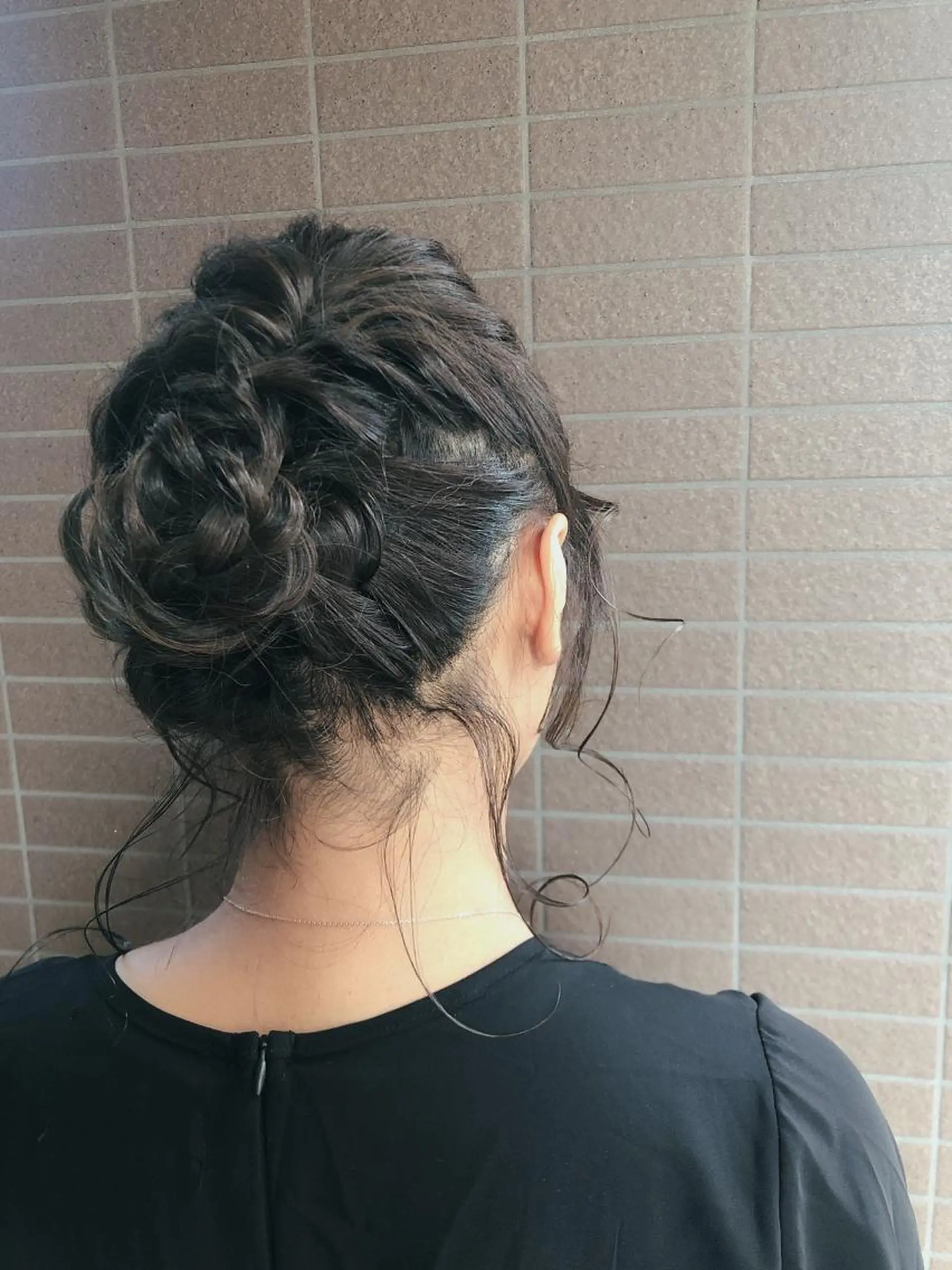 ミディアム カラー ヘアアレンジ リリー /Men's/パーマのヘアスタイル